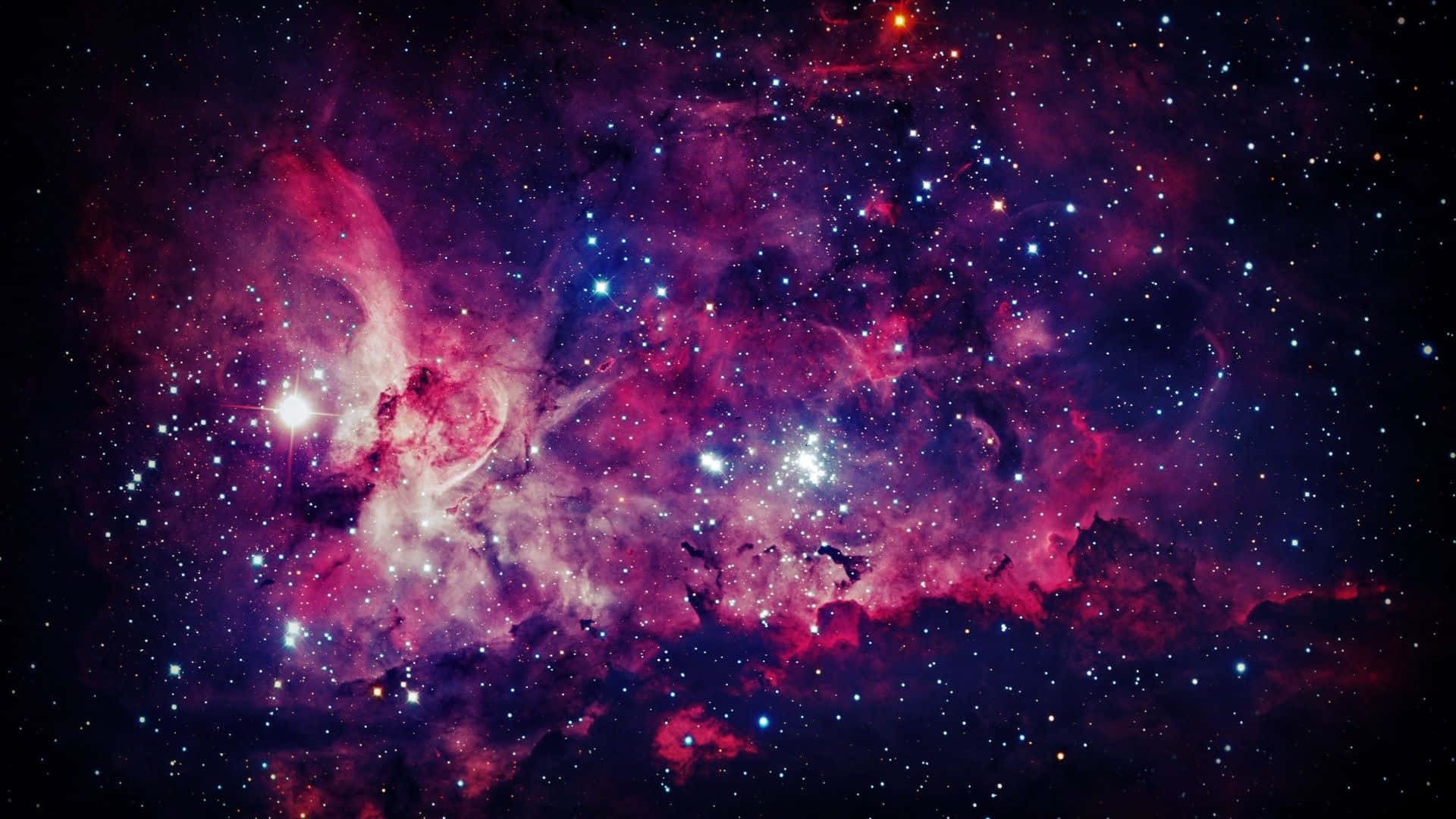 1920 X 1080 Nebula Anga Picha ya Ukuta