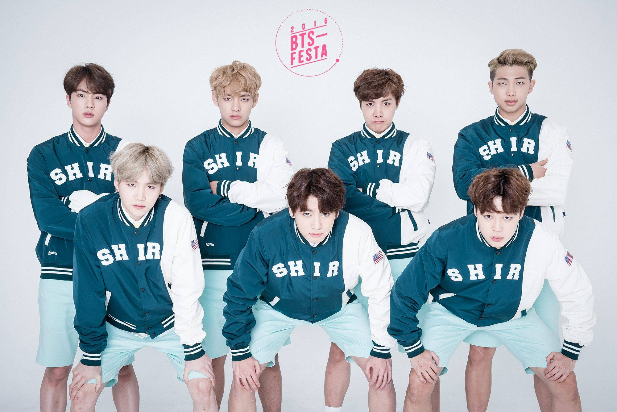 2016 Festa Baridi BTS Laptop Picha ya Ukuta
