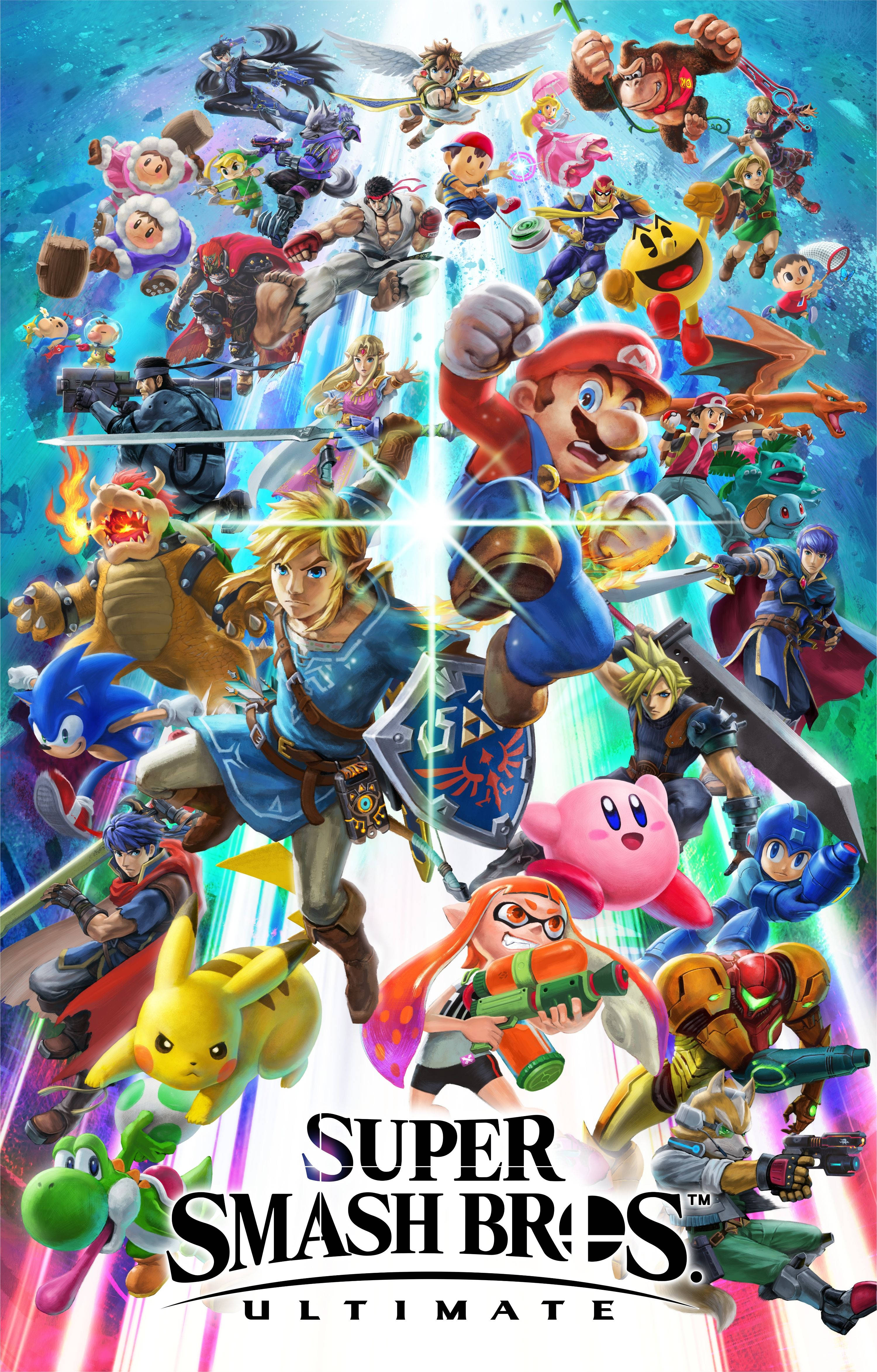 3D Smash Bros Ultimate Picha ya Ukuta