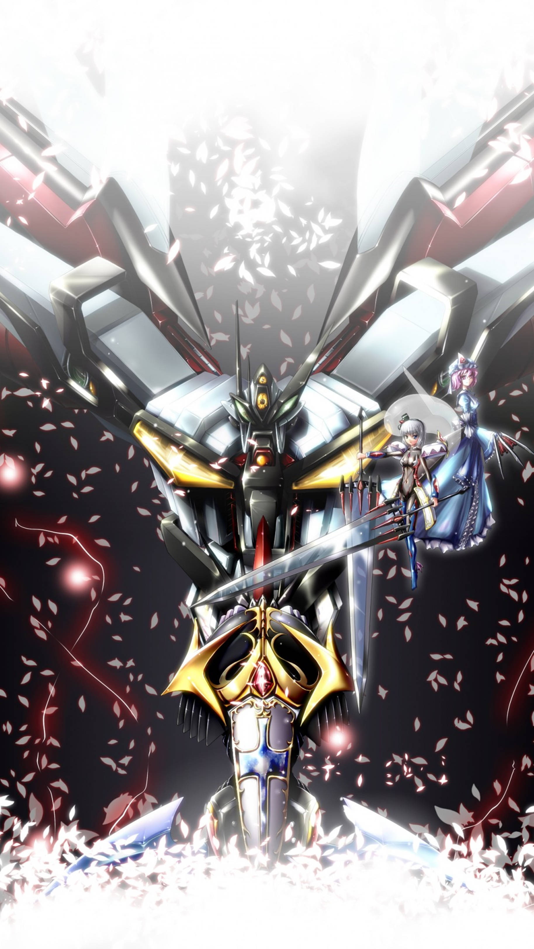 4K Anime iPhone Vita ya Robot Kubwa Picha ya Ukuta
