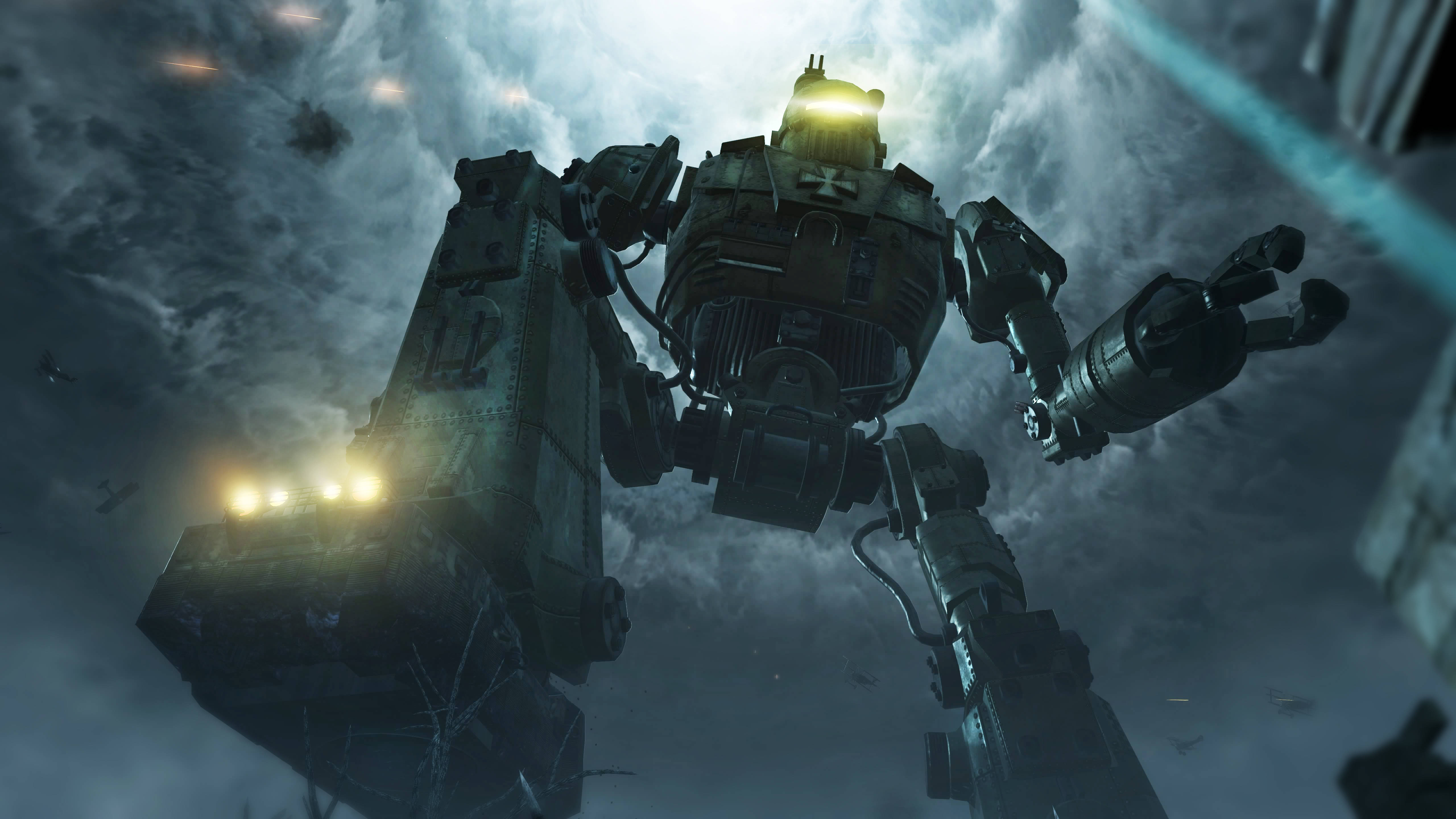 4K Mchezo COD Roboti wa Miguwili Picha ya Ukuta