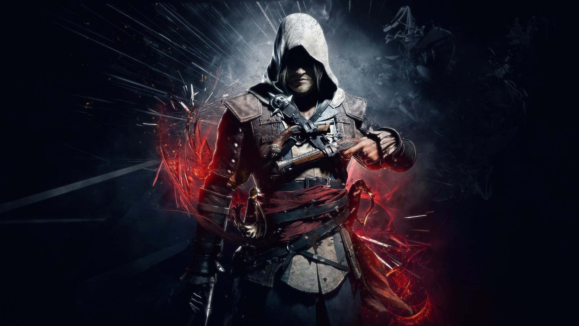 4K Ultra HD Mchezo Edward Kenway Assassins Creed Picha ya Ukuta