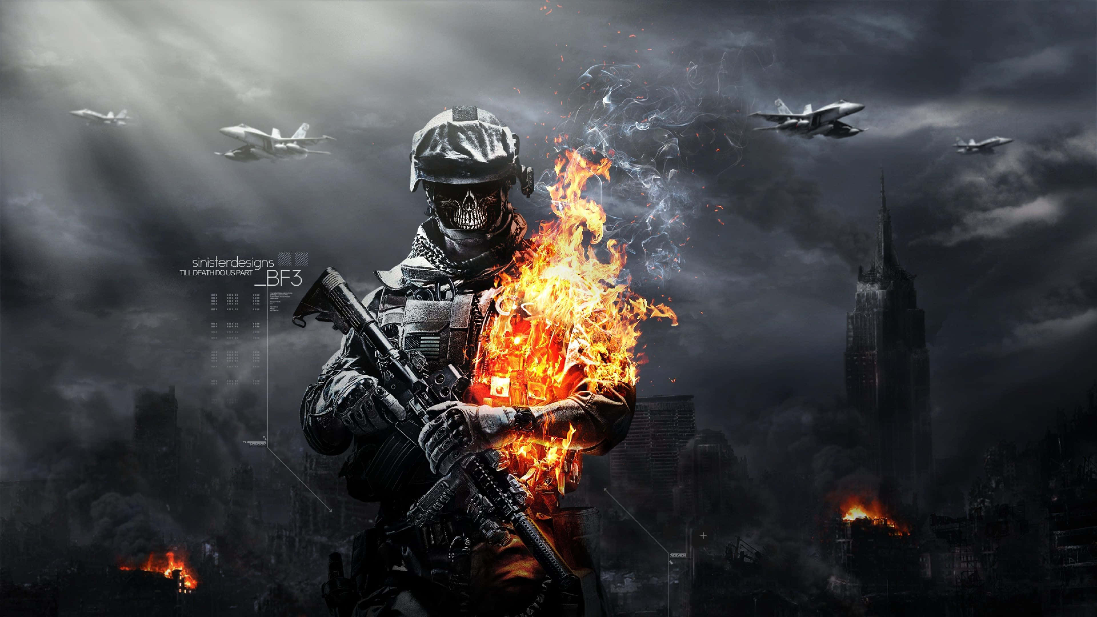 4K Ultra HD Mchezo wa Call of Duty: Mobile Picha ya Ukuta