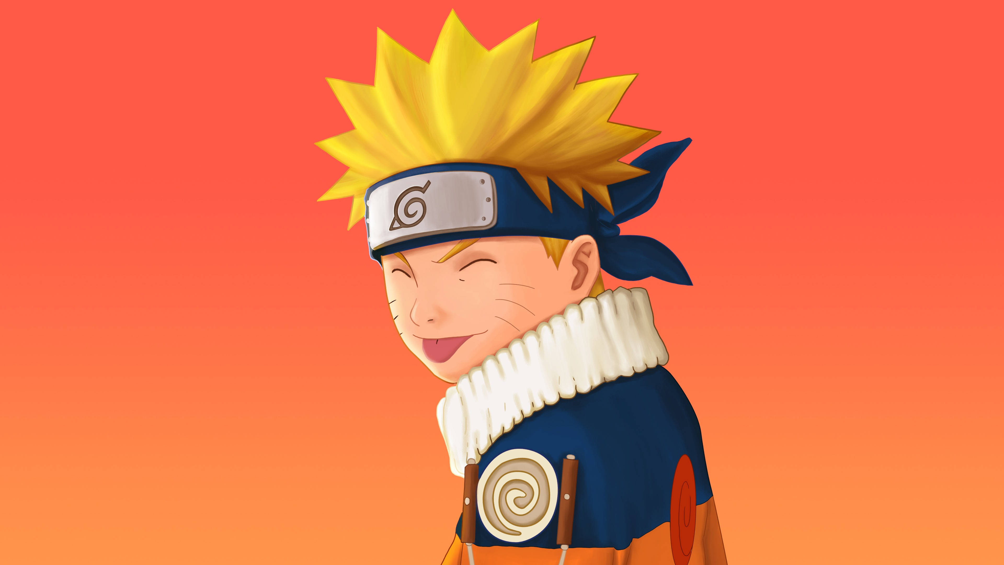 4K Ultra HD Naruto Ulimi Nje Picha ya Ukuta
