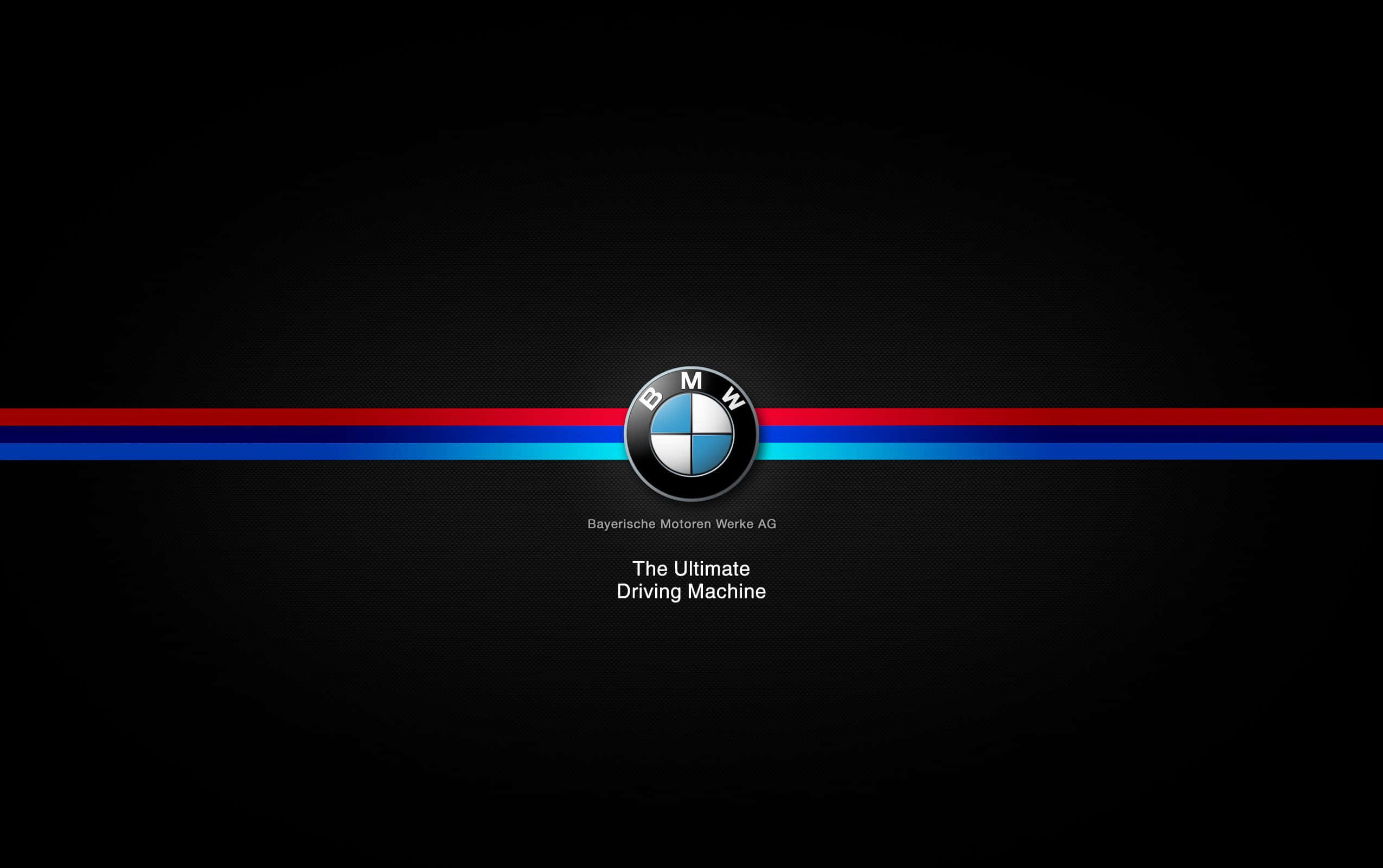 720p M Series Mandharinyuma Nembo ya BMW The Ultimate Driving Machine Picha ya Ukuta