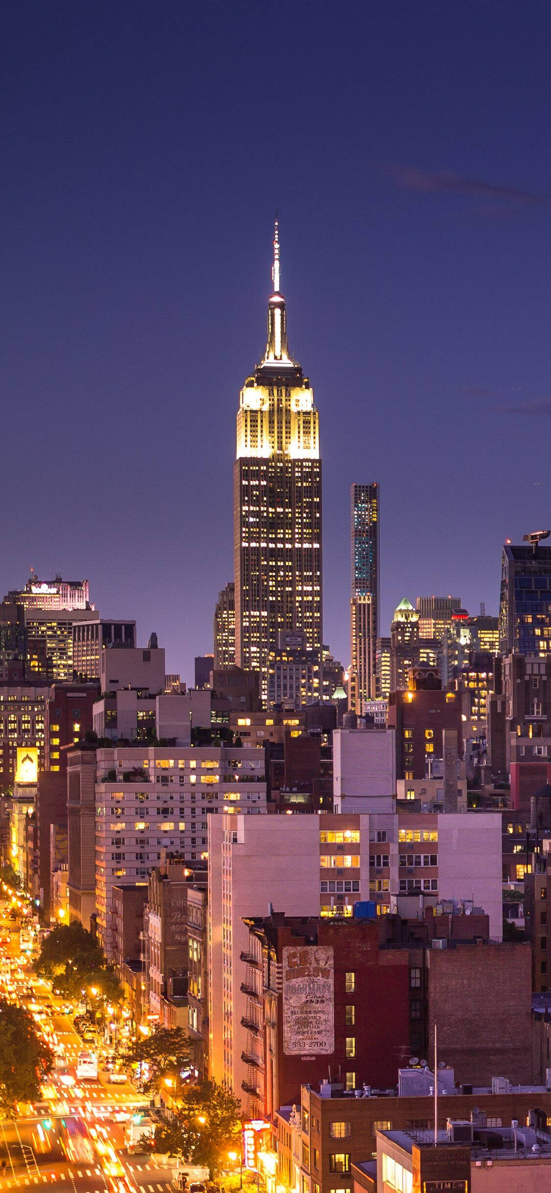 A beautiful skyline of New York City on a crisp, sunny day. Picha ya Ukuta