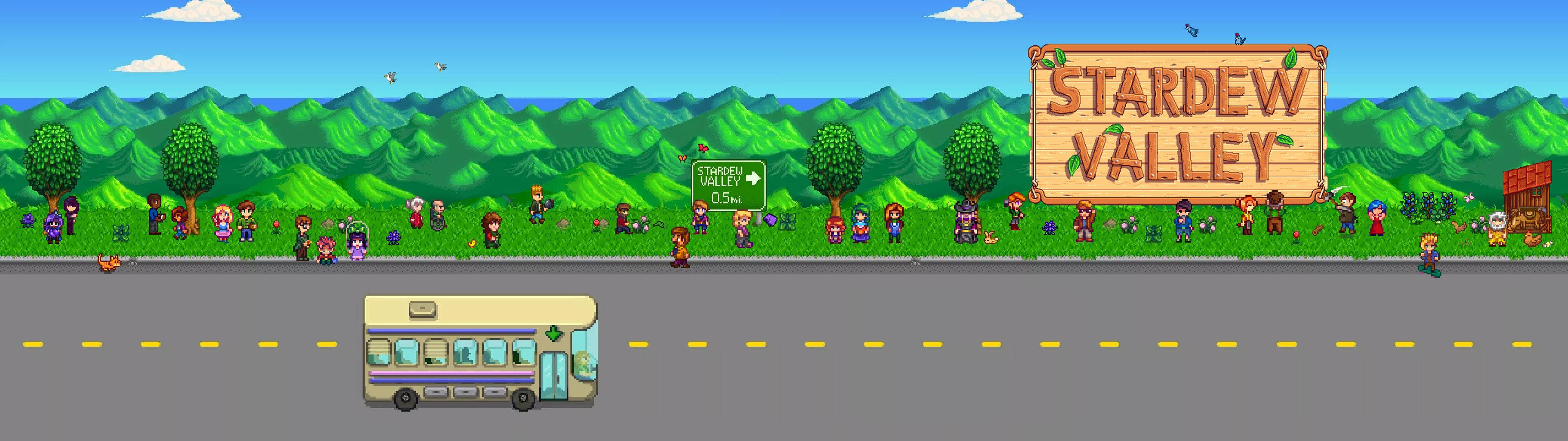 A Look at the Stardew Valley Signboard Picha ya Ukuta