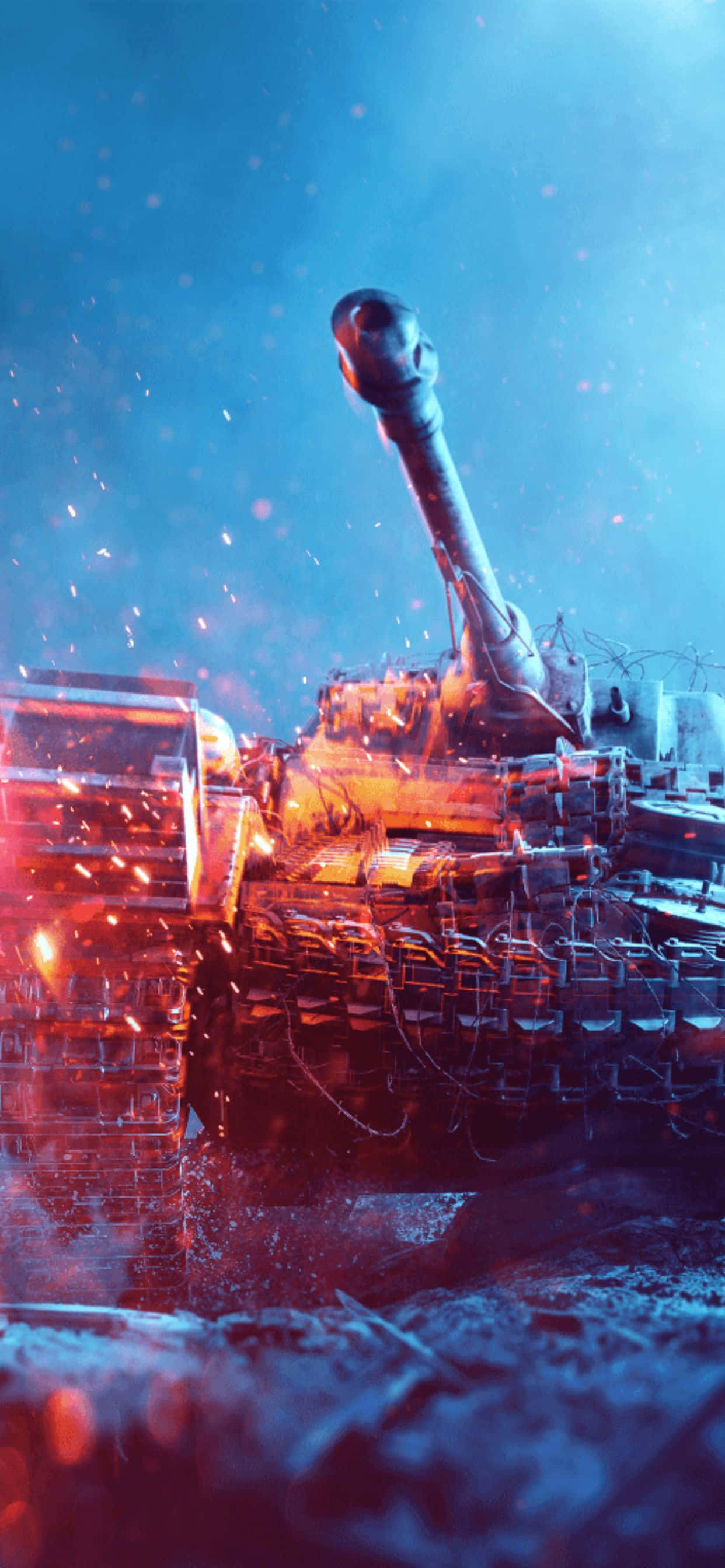 A Menacing Battlefield V Scene Picha ya Ukuta