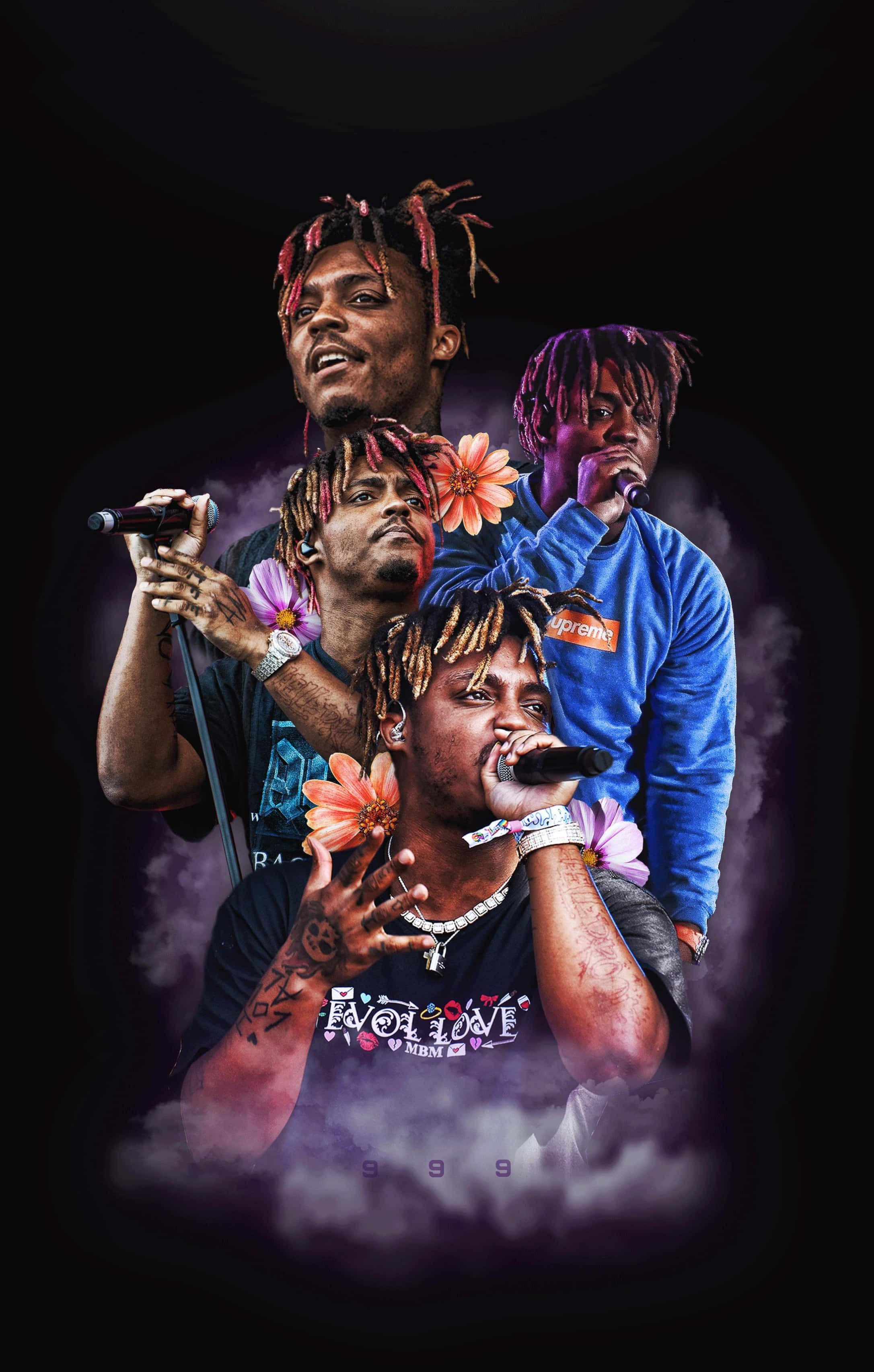 A tribute to the late Juice Wrld, the master of emo rap Picha ya Ukuta