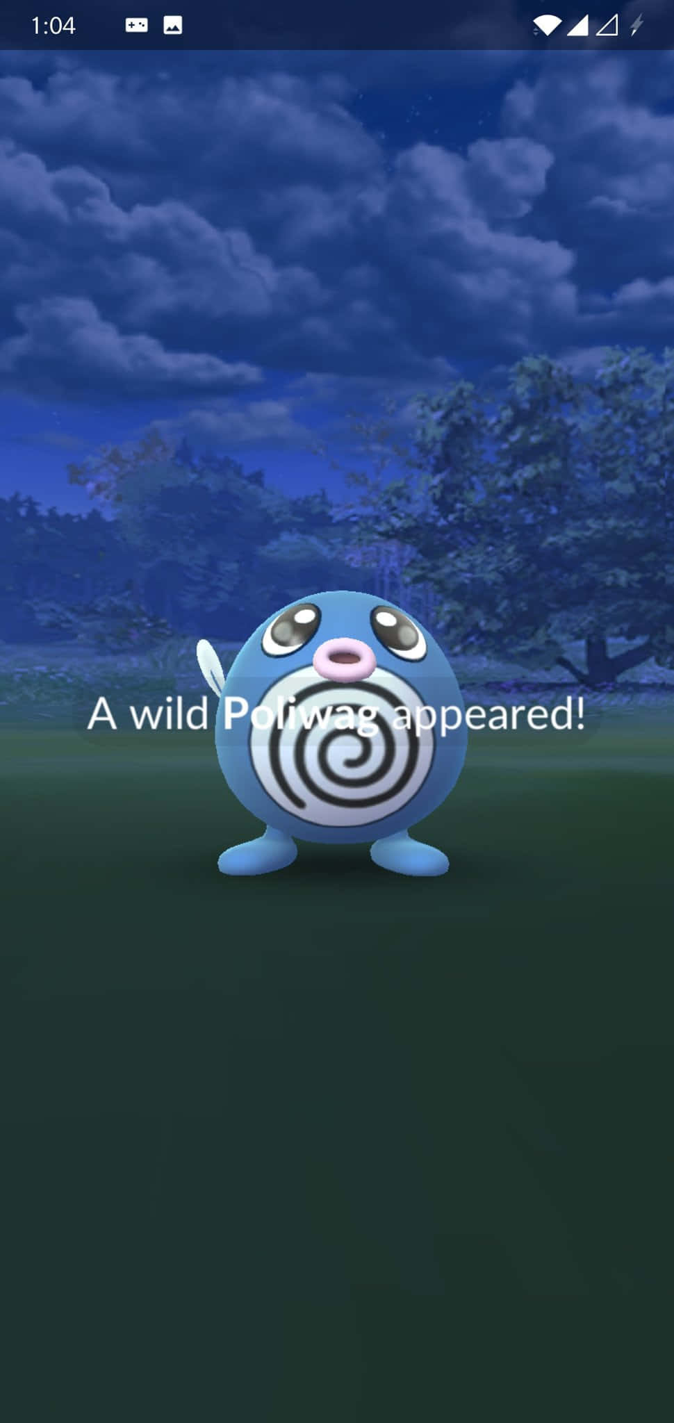 A Wild Poliwag Appeared Picha ya Ukuta