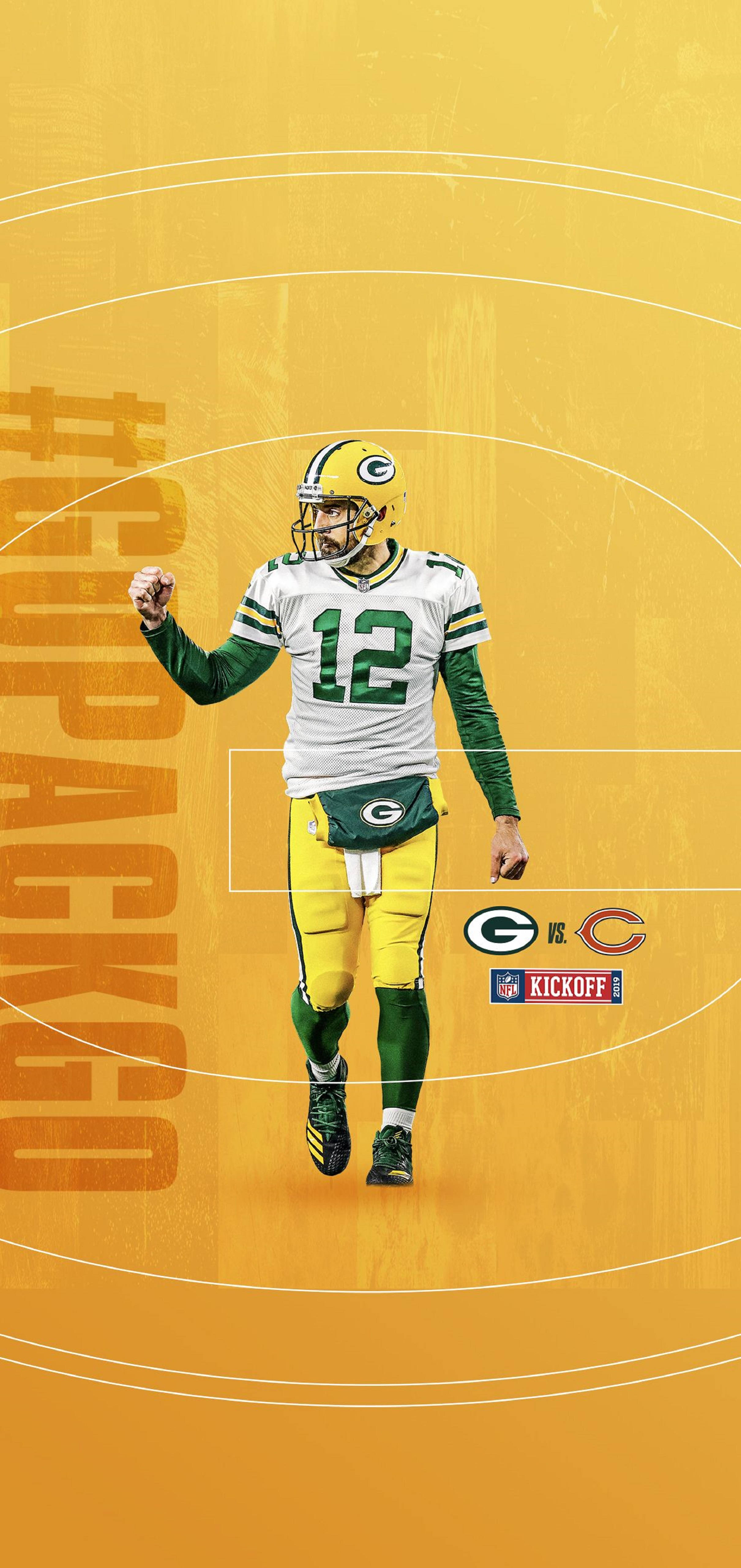 Aaron Rodgers NFL 2019 Poster Picha ya Ukuta