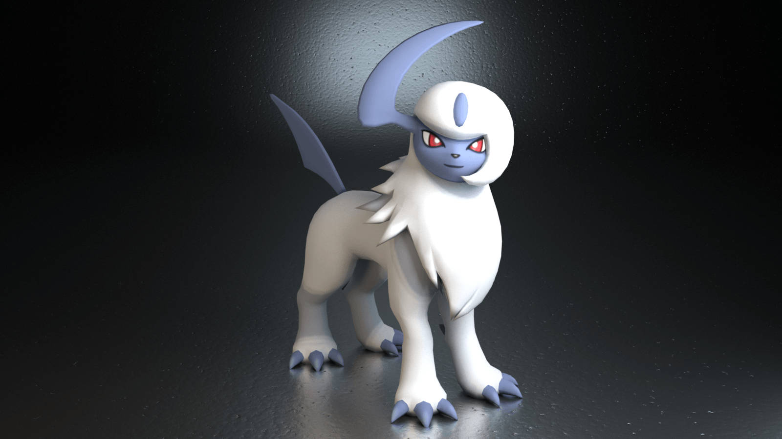 Absol wa 3D Picha ya Ukuta