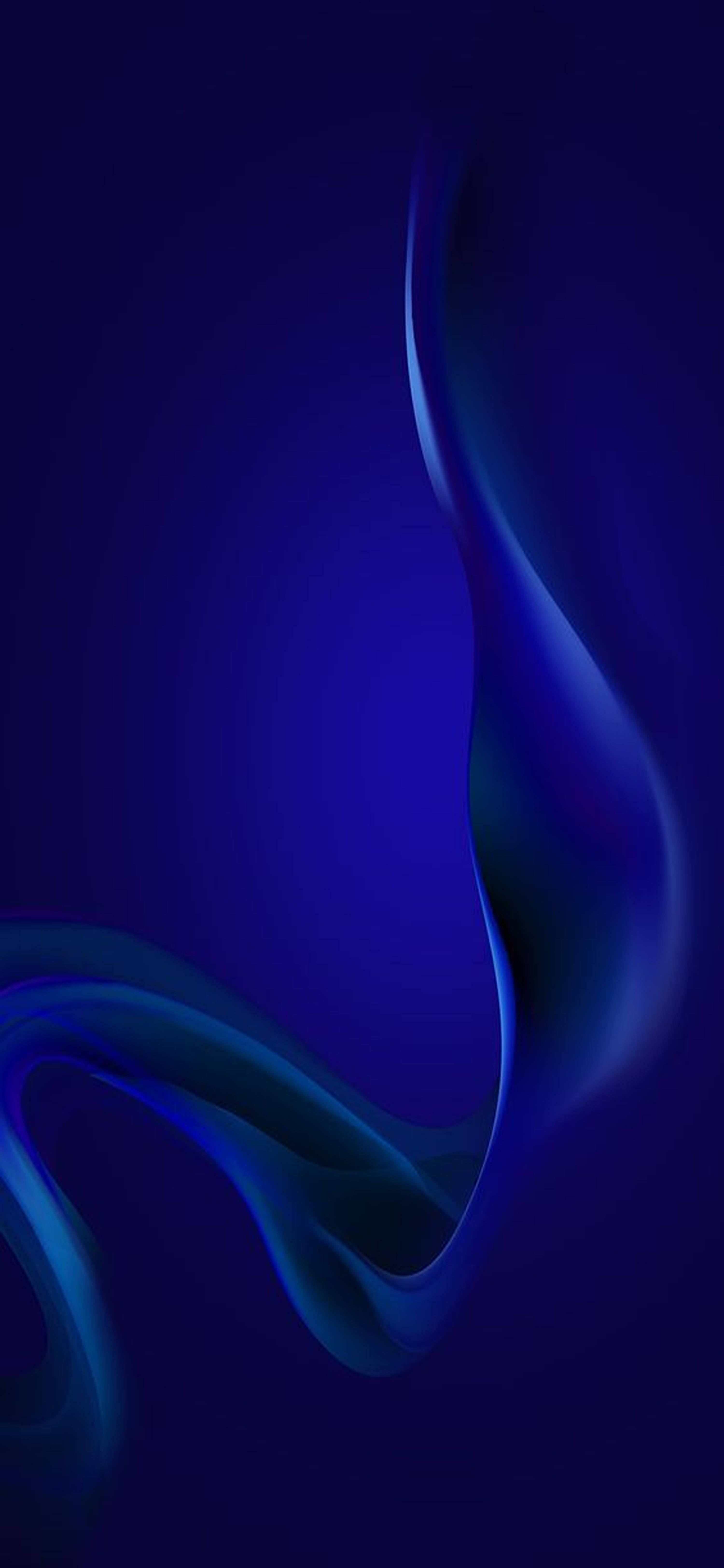 Abstracti ya Kifalme ya Bluu Redmi Note 9 Pro Picha ya Ukuta