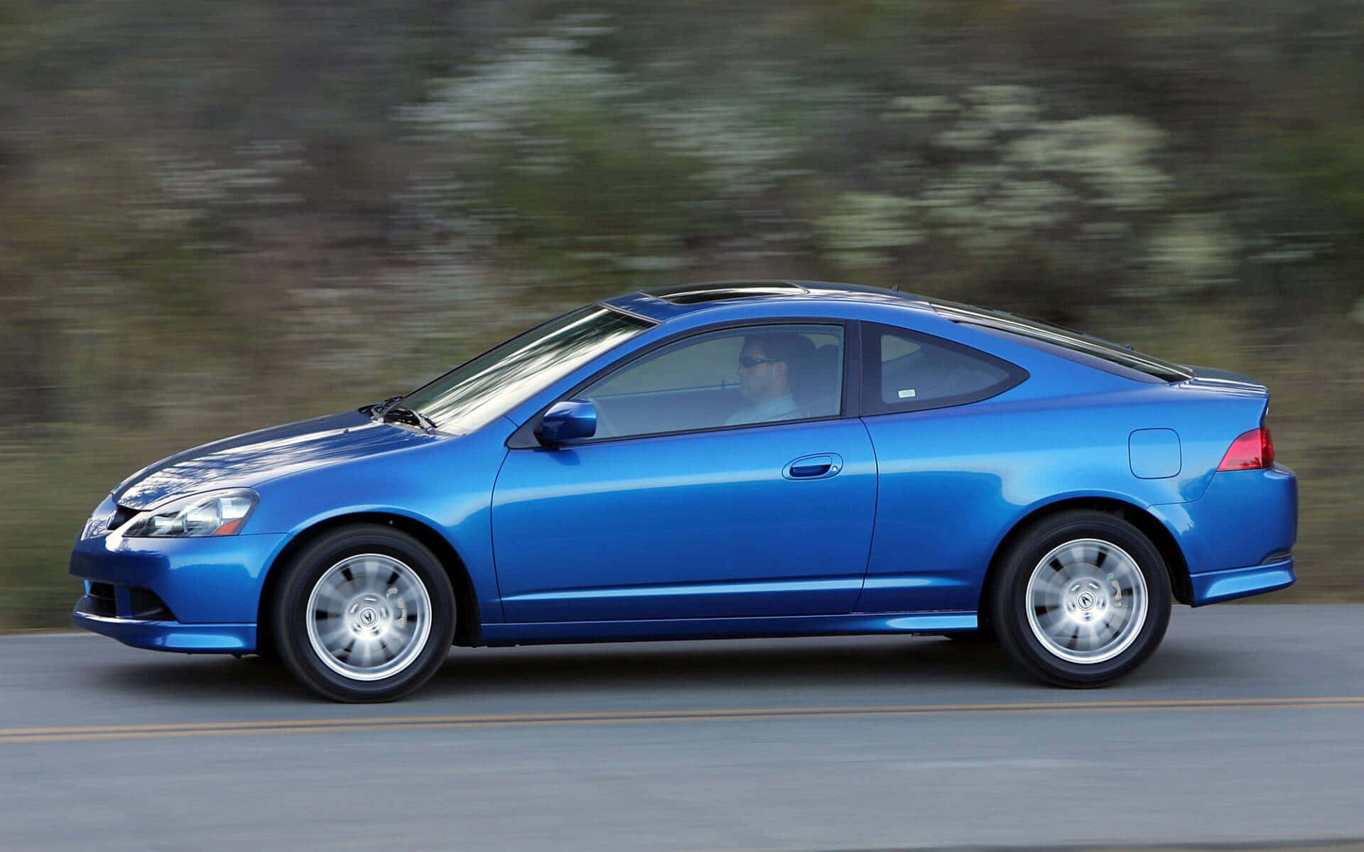 Acura RSX: Mwonekano wa kushtakiwa unakamata mwonekano wa kushtakiwa wa mwonekano wa kushtakiwa Picha ya Ukuta