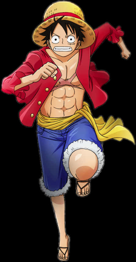 Adventure ya Luffy na Wanamaji Wenye Kofia za Majani Picha ya Ukuta