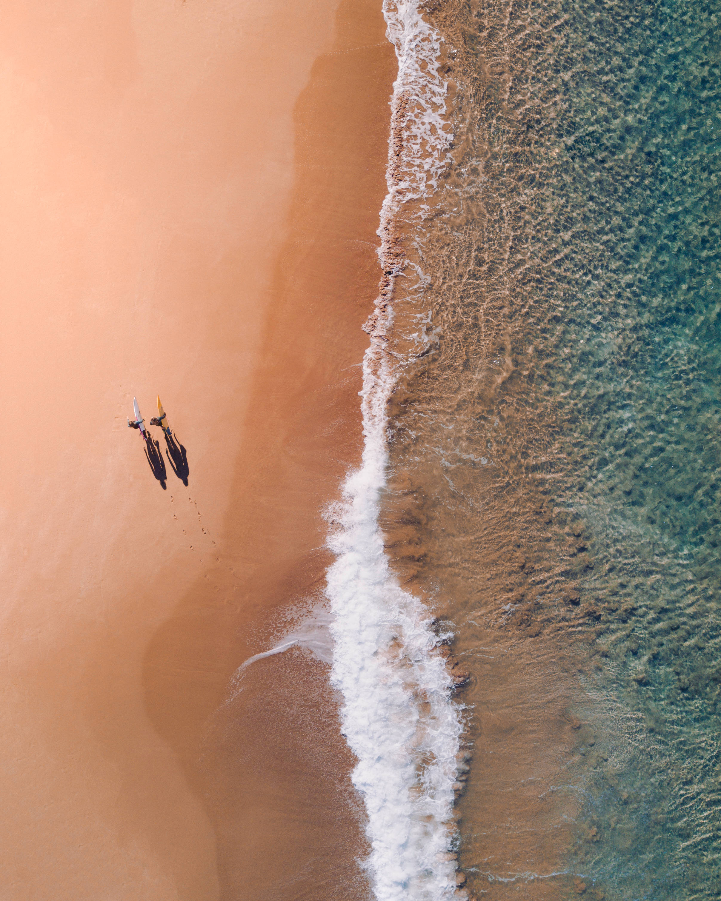 Aerial View Bondi Beach Australia Picha ya Ukuta