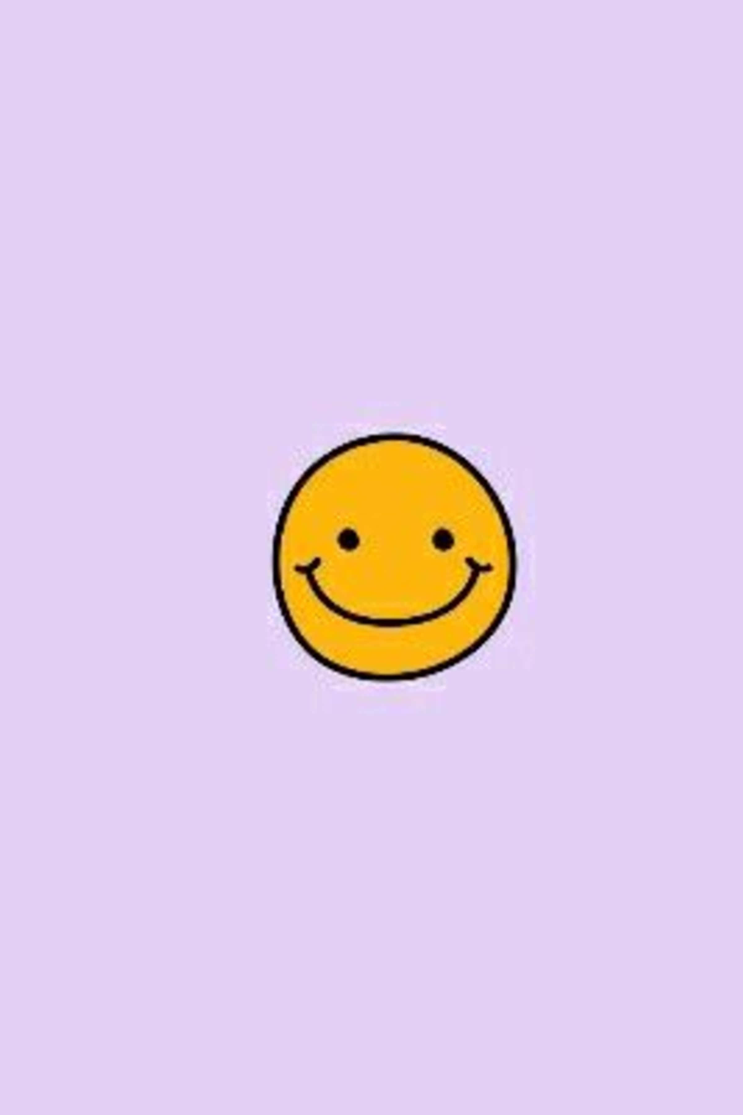 Aesthetic Smiley Face Artwork Picha ya Ukuta