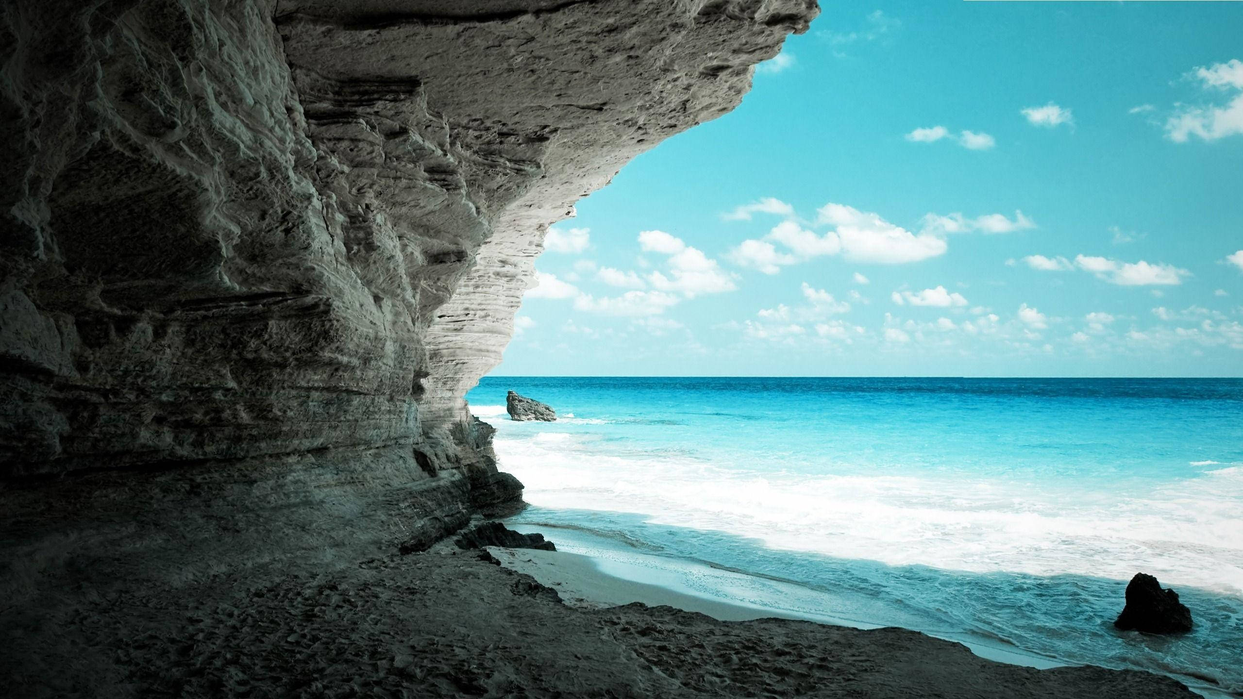 Ageeba Beach Chromebook Background Picha ya Ukuta