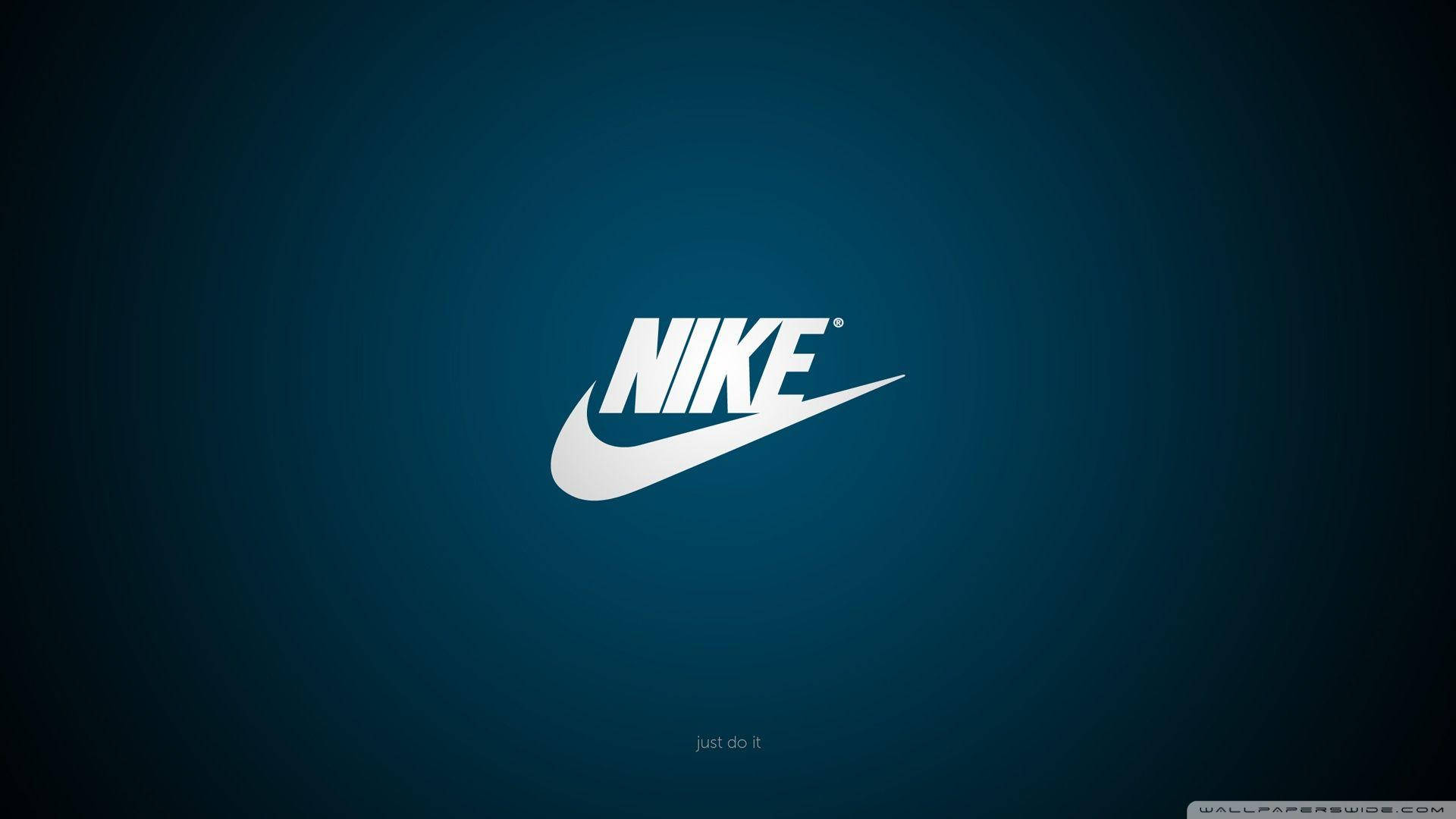 Aikoni Baridi ya Nike Iliyorahisishwa Picha ya Ukuta
