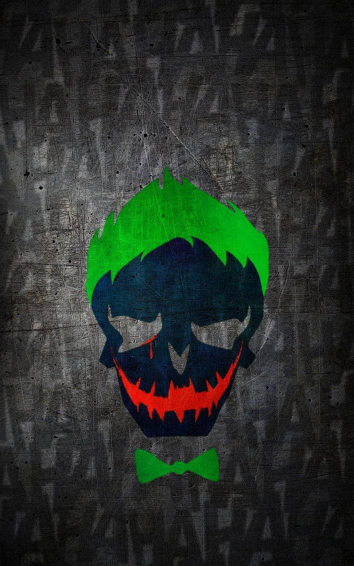 Aikoni ya Joker wa Suicide Squad Picha ya Ukuta