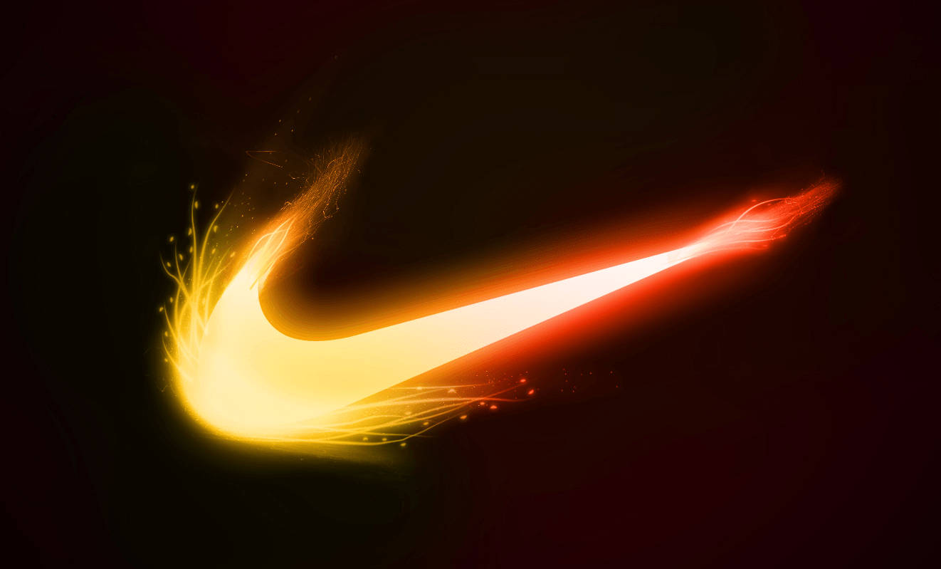 Aina ya Moto wa Nike Picha ya Ukuta