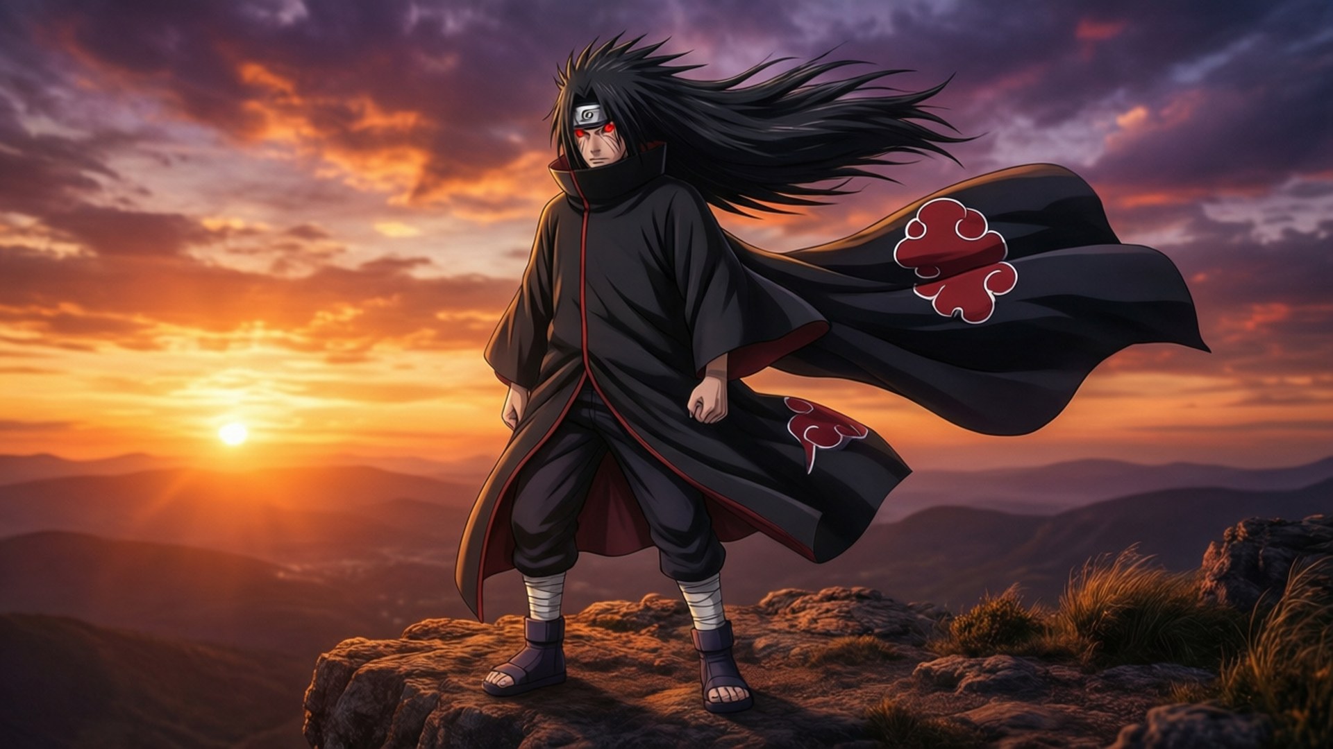 Akatsuki Jioni Picha ya Ukuta