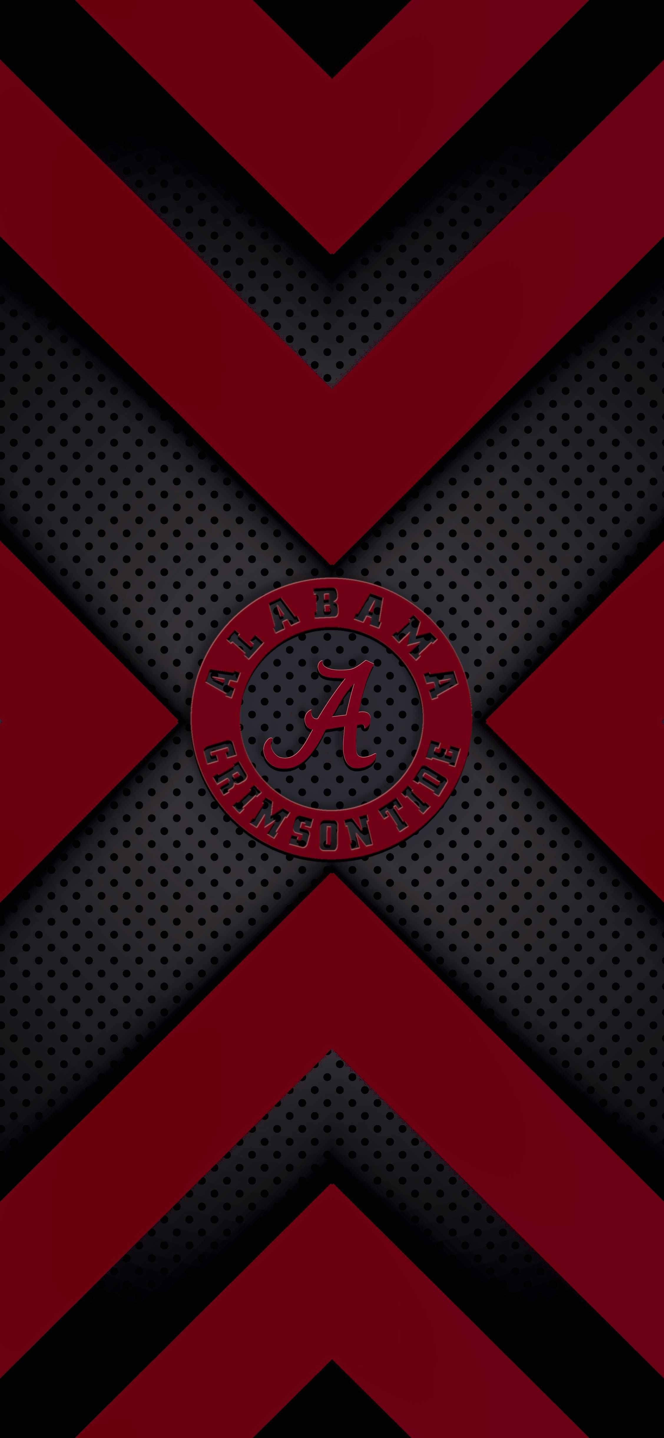 Alabama Crimson Tide Iliyotoboa Picha ya Ukuta
