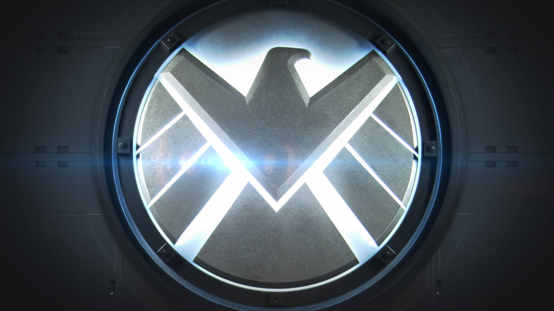 Alama ya Kuvutia ya Agents Of Shield Picha ya Ukuta