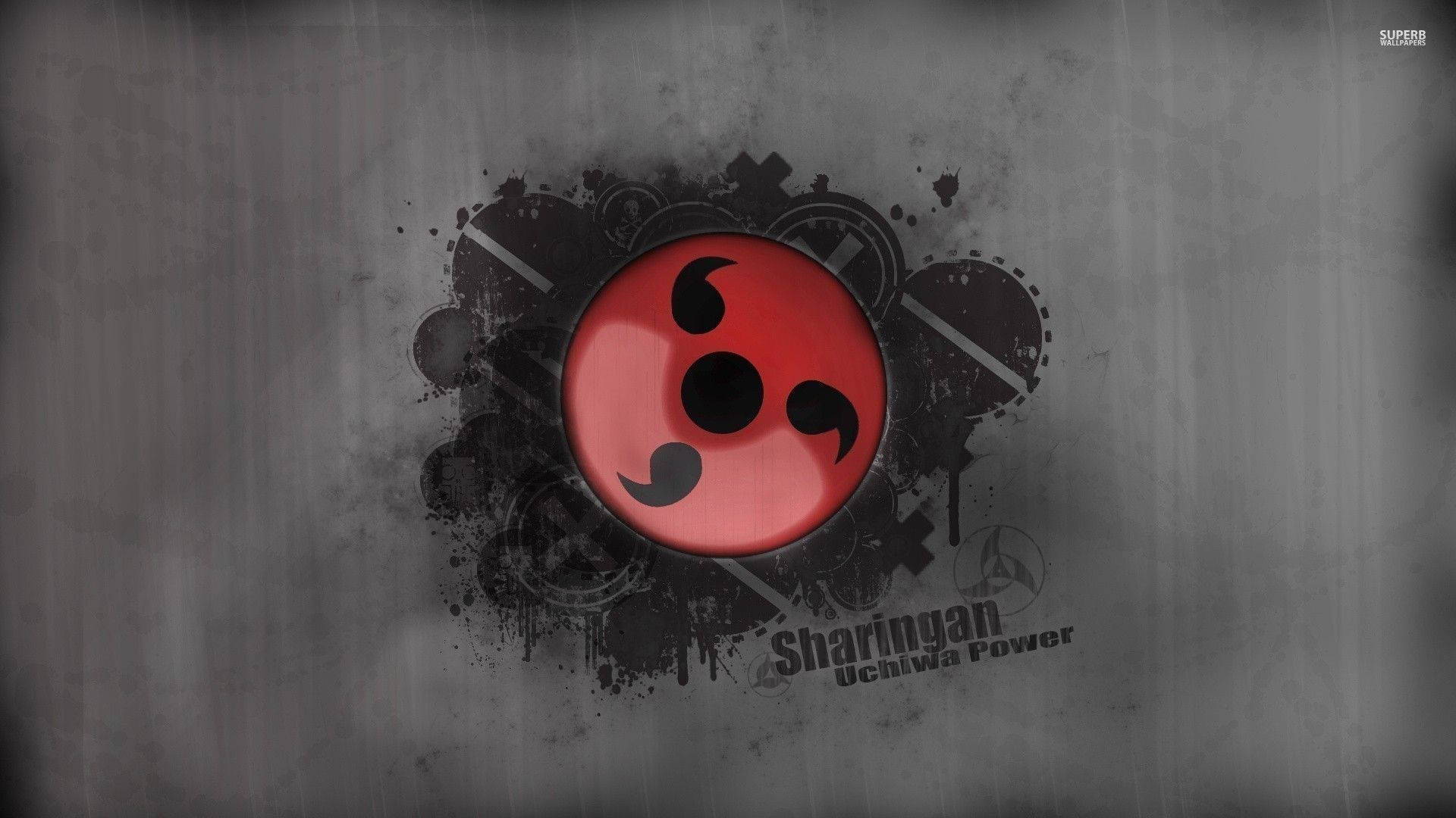 Alama ya Naruto Sharingan Picha ya Ukuta