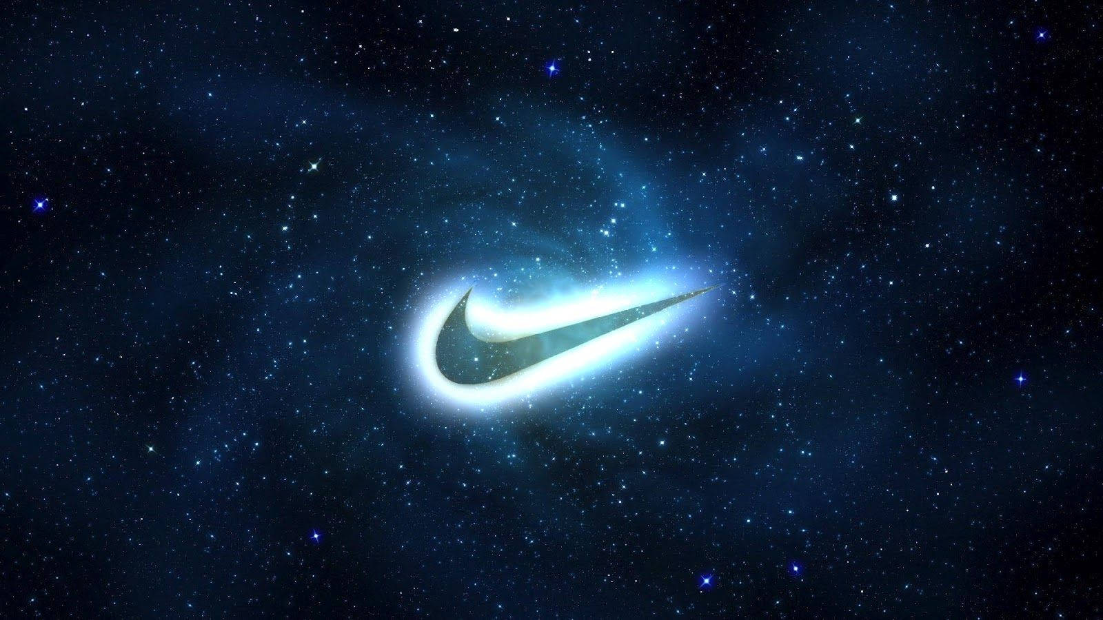 Alama ya Nike Baridi Angani Picha ya Ukuta