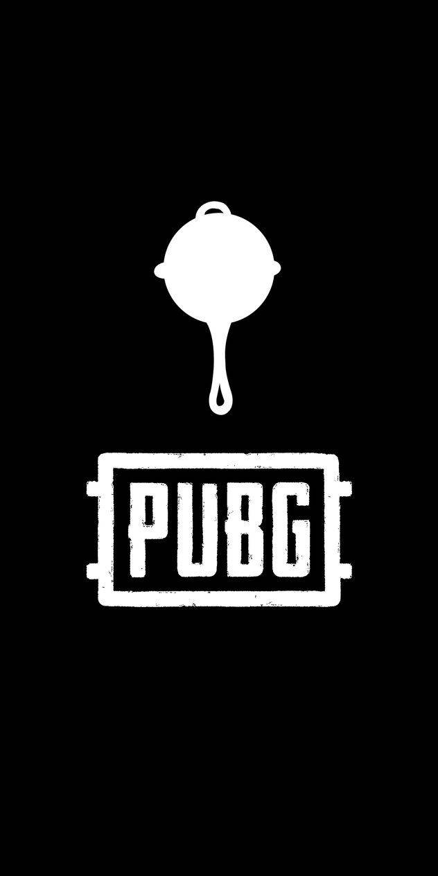 Alama ya PUBG na Tawa ya Kuchoma Picha ya Ukuta