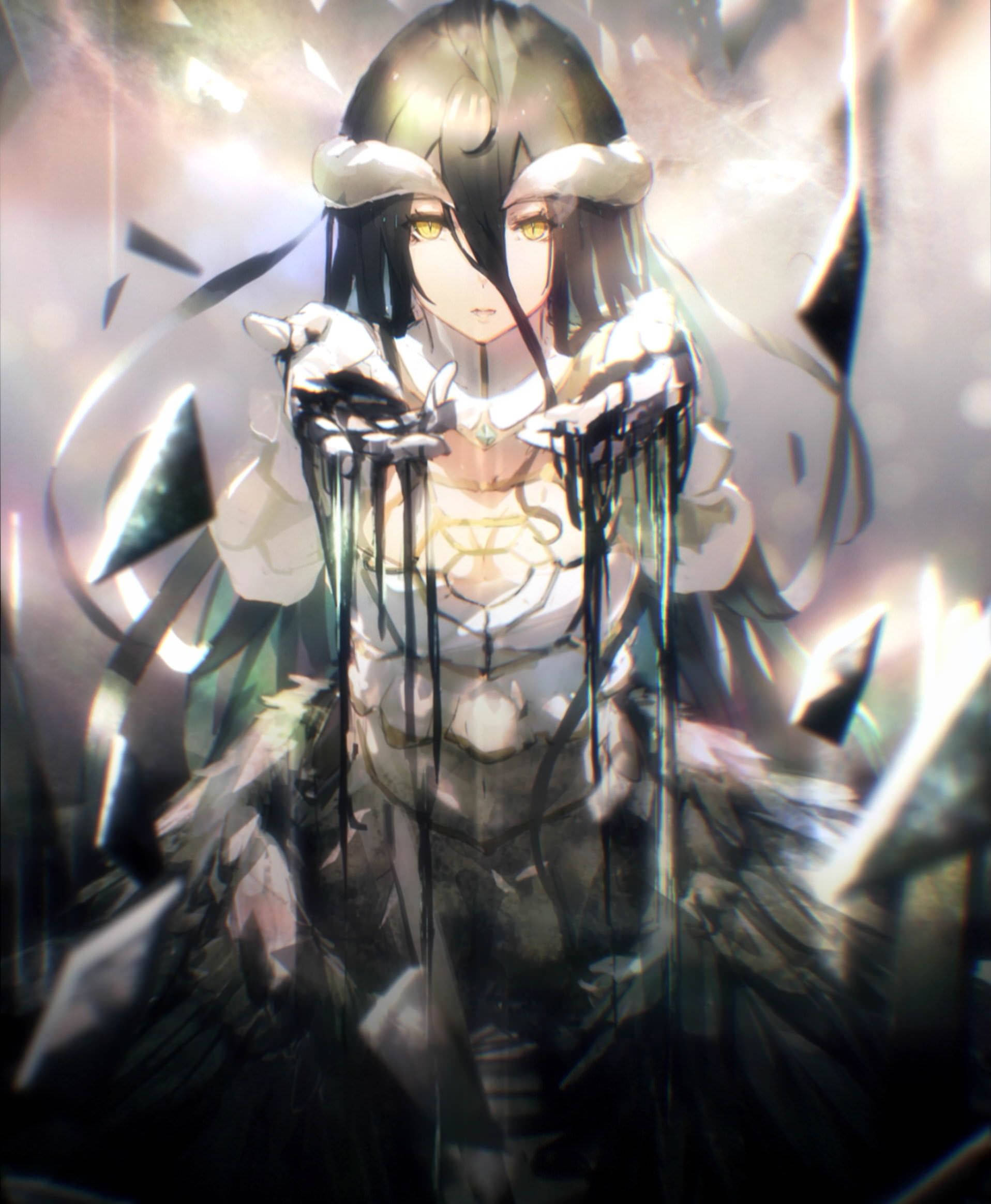 "Albedo - The Overseer of Overlord" Picha ya Ukuta