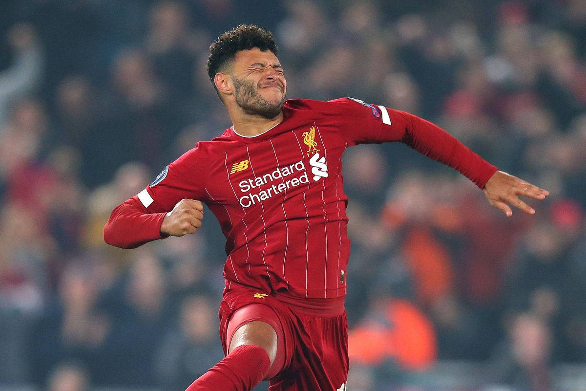 Alex Oxlade-Chamberlain Akiruka Hewani Picha ya Ukuta