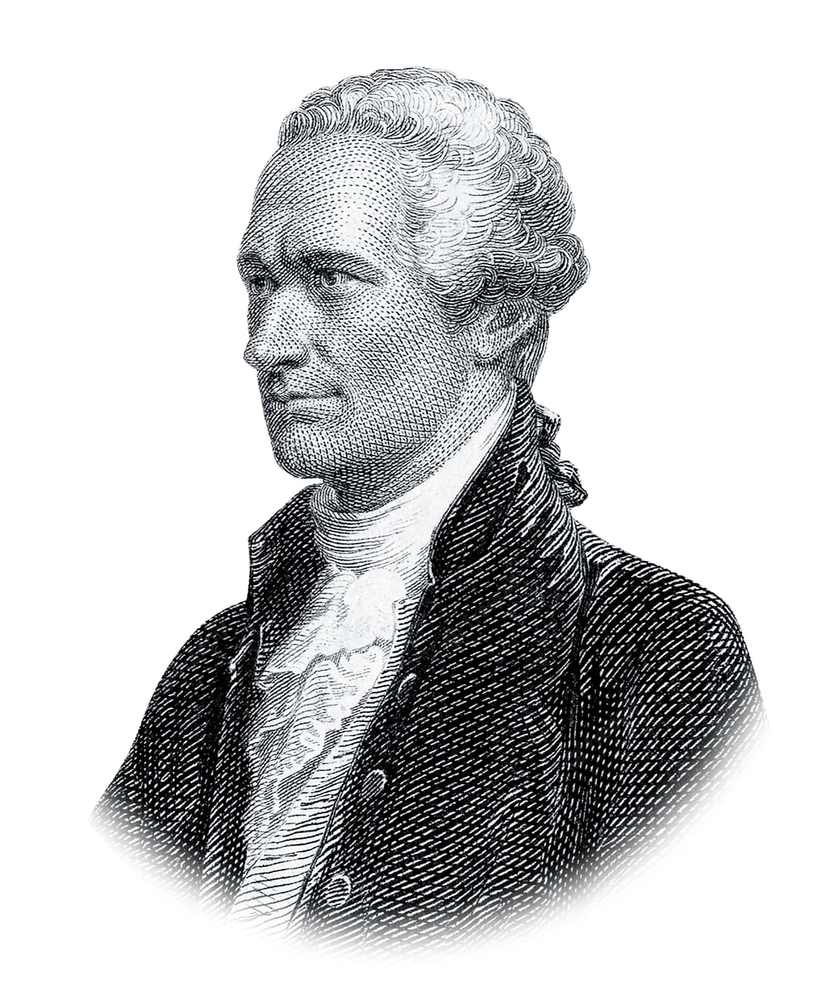Alexander Hamilton, mwanzilishi wa mfumo wa fedha wa Amerika Picha ya Ukuta