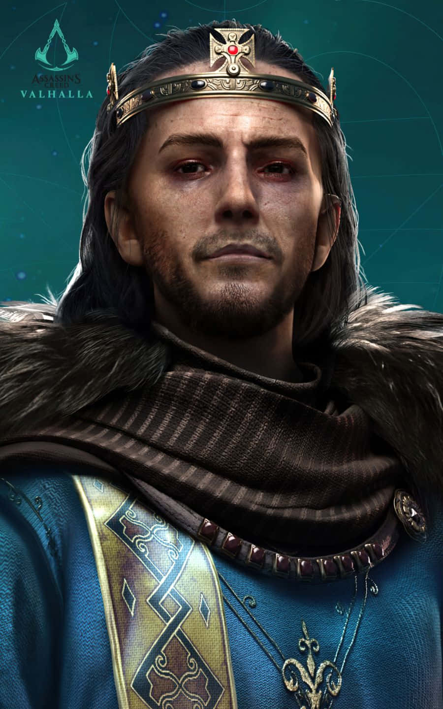 Alfred The Great 1440p Assassin's Creed Valhalla Background Picha ya Ukuta