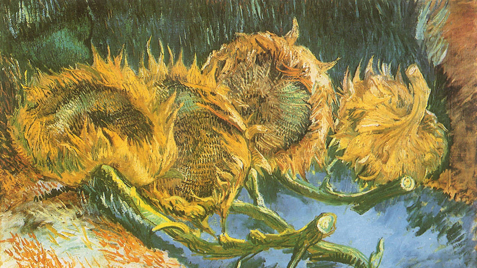 Alizeti ya Van Gogh Picha ya Ukuta