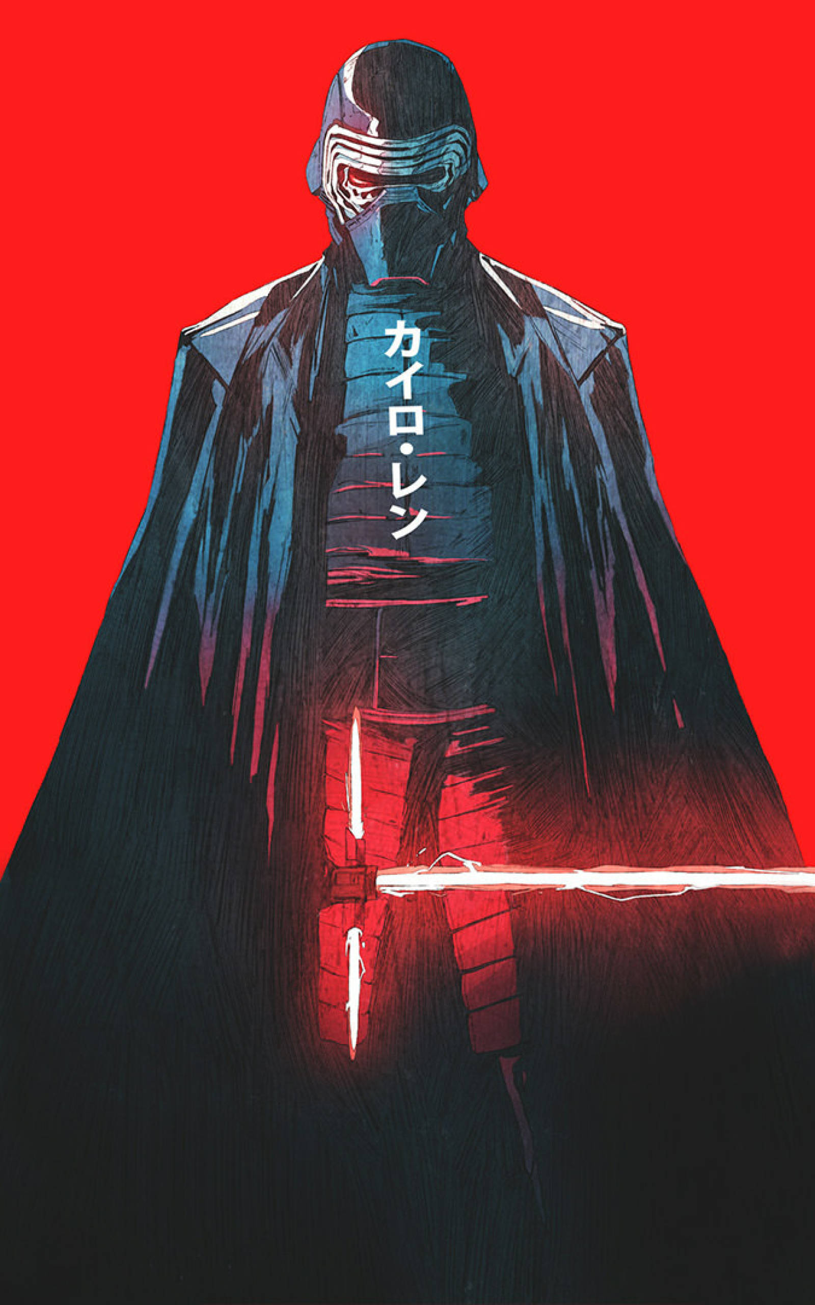 Amazing Kylo Ren Star Wars Tablet Picha ya Ukuta