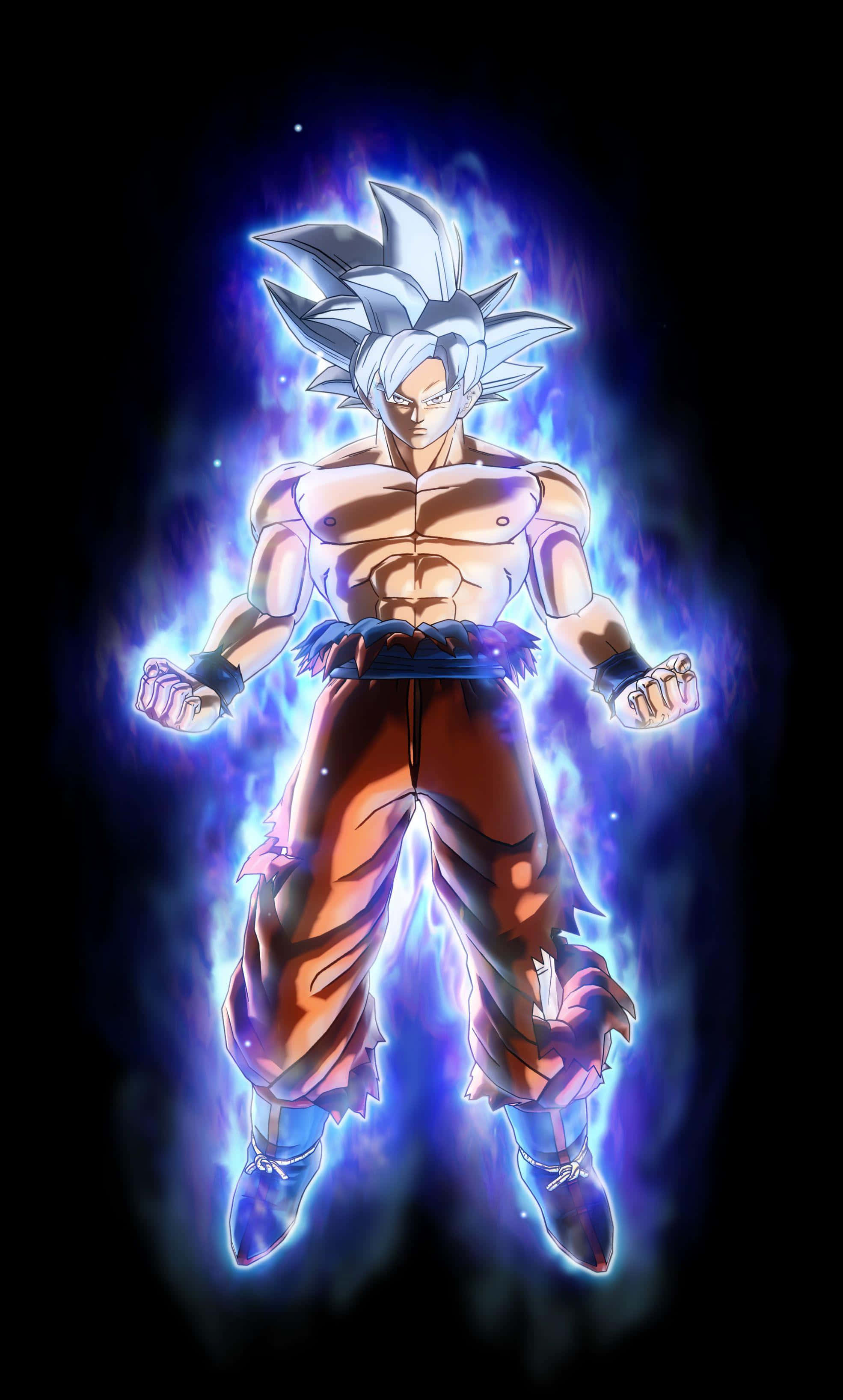 Amefikia Hali ya Ustadi Usio na Kifani: Goku Ultra Instinct Picha ya Ukuta