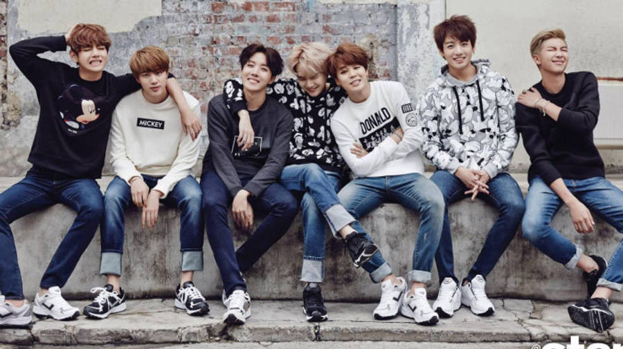 Amezama Katika Muziki - BTS BangtanTV Picha ya Ukuta