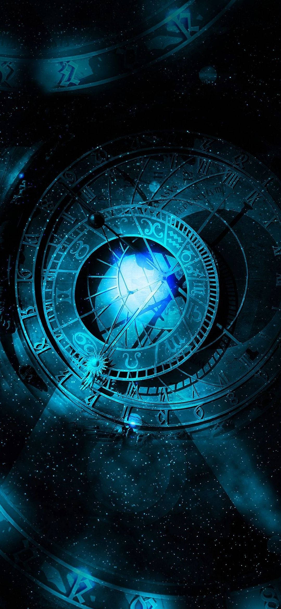 AMOLED Compass ya Sihiri Picha ya Ukuta
