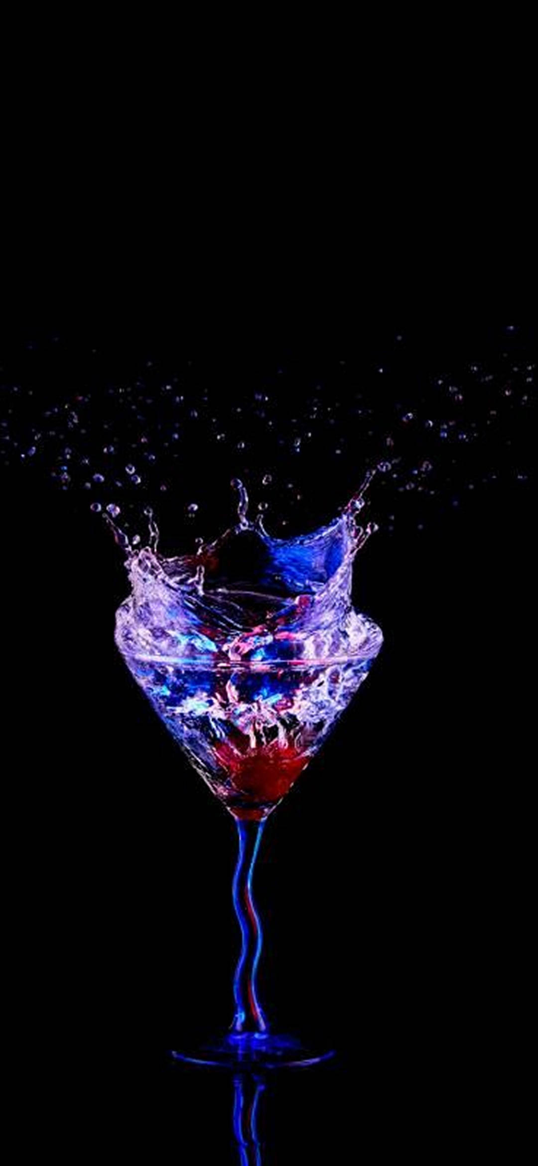 AMOLED Margarita Glass Picha ya Ukuta