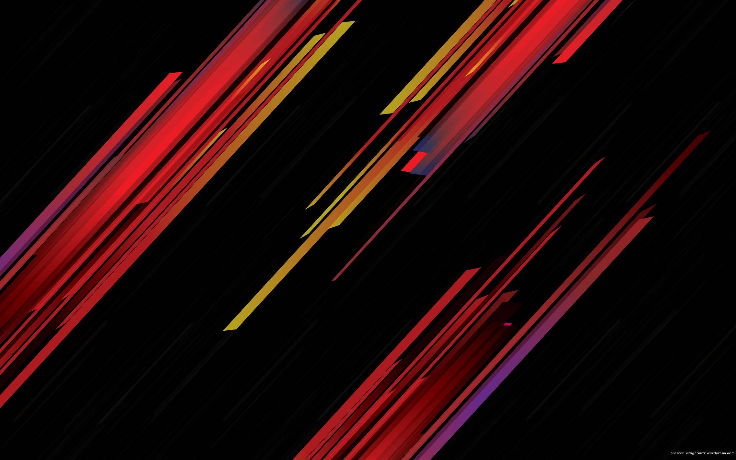 AMOLED Glitch Lines Picha ya Ukuta