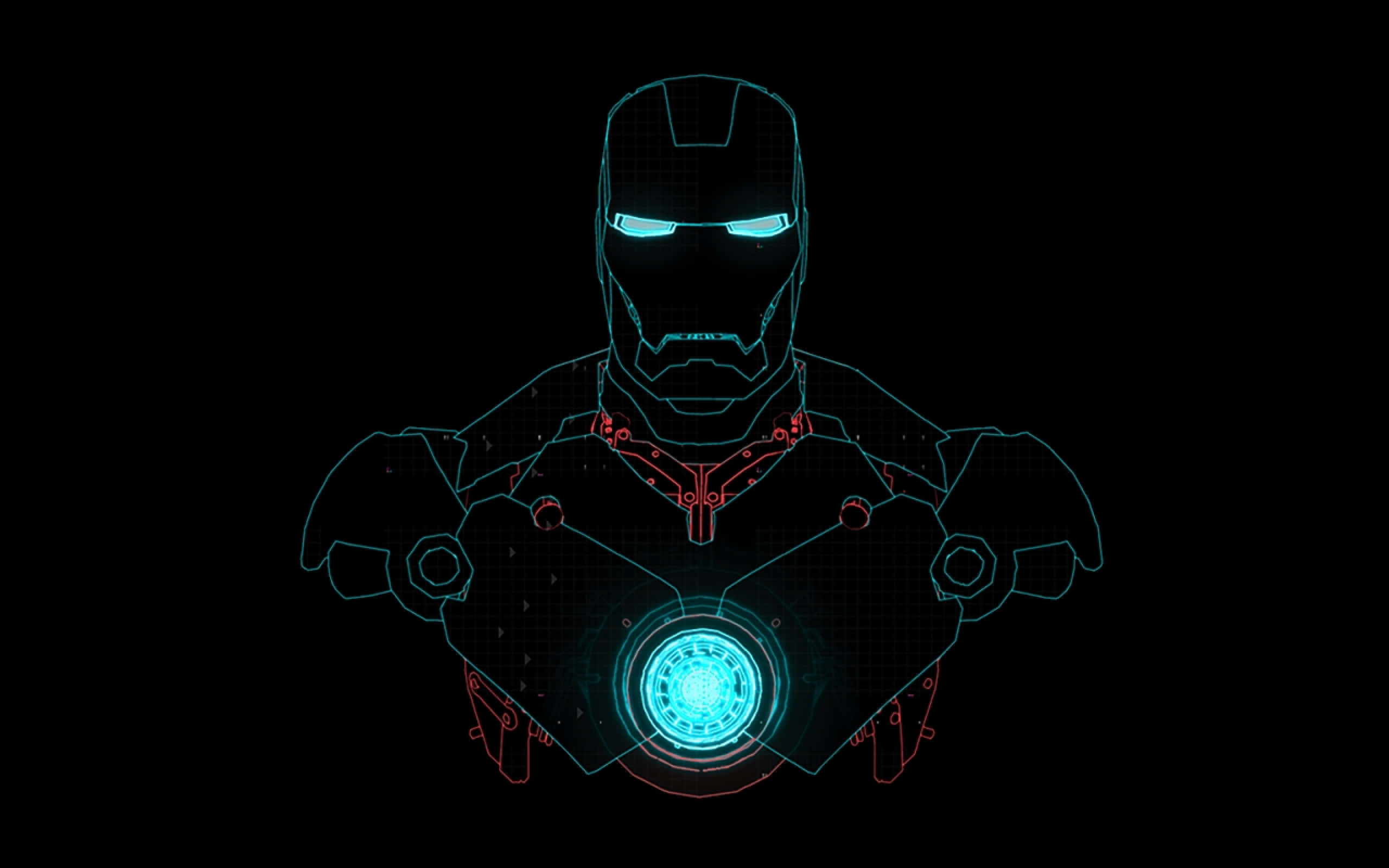 Amoled Iron Man 1920x1080 Picha ya Ukuta