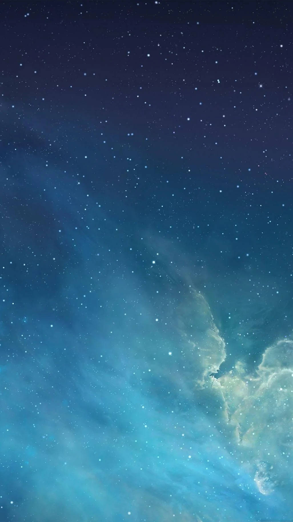 Anga la Usiku lenye Nyota Asili ya iPhone 4 Picha ya Ukuta