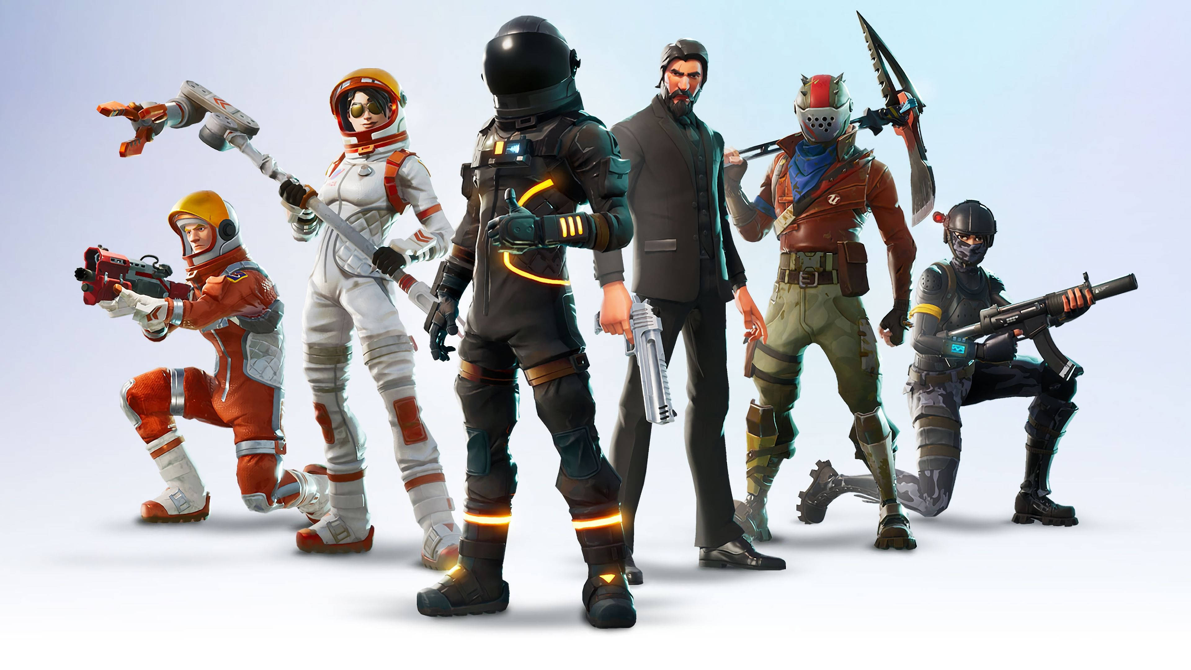 Angalia Ngozi Hizi Nzuri za Fortnite Picha ya Ukuta