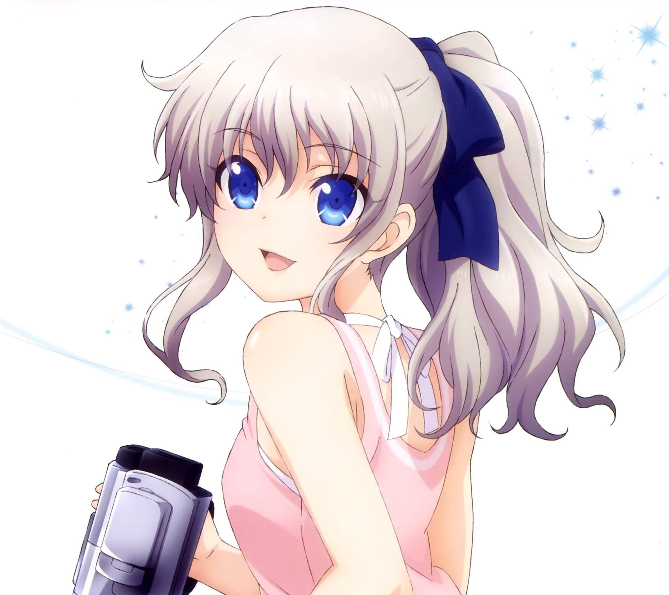 Anime Kawaii Nao Tomori Picha ya Ukuta