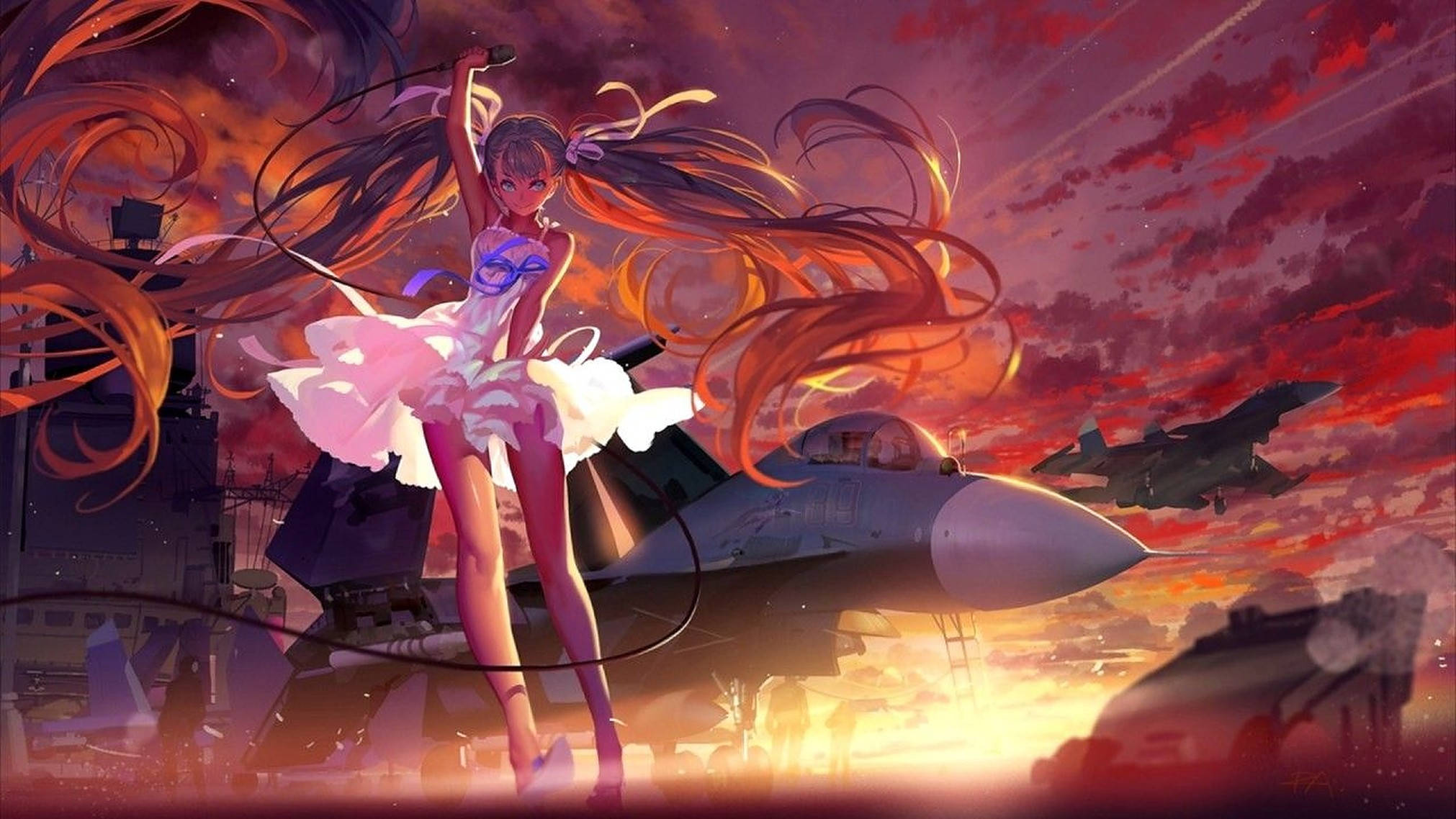 Anime Raksasa Balerina na Magharibi Picha ya Ukuta