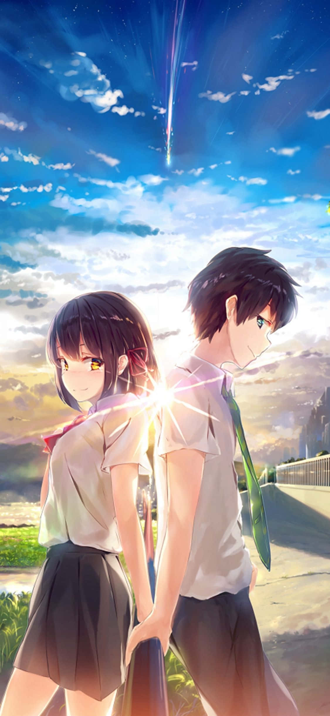 Anime Tamu Your Name.2016 filamu Picha ya Ukuta