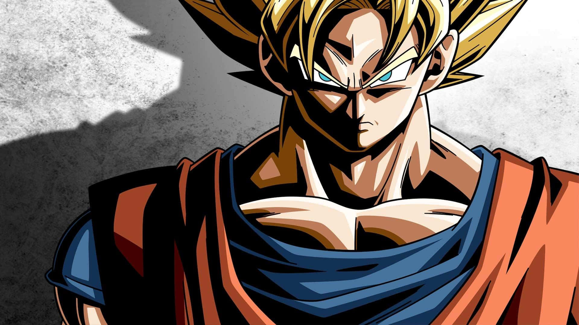 Anime ya Goku ya PS4 Picha ya Ukuta