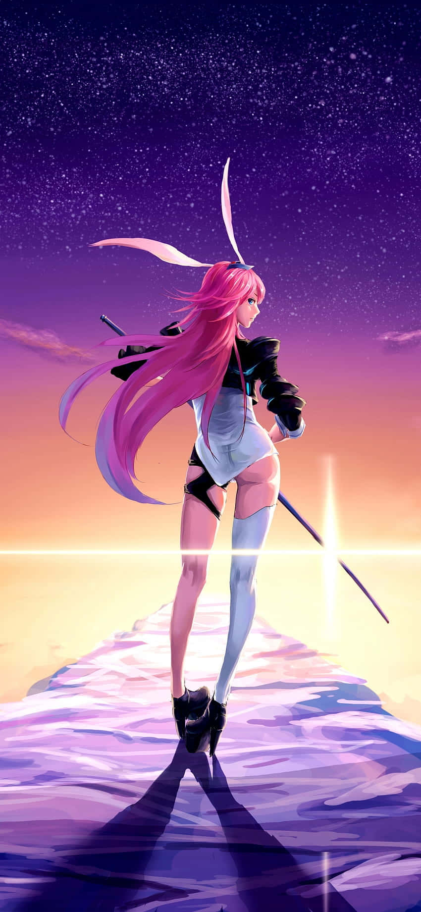 Anime ya Moto Yae Sakura Honkai Picha ya Ukuta